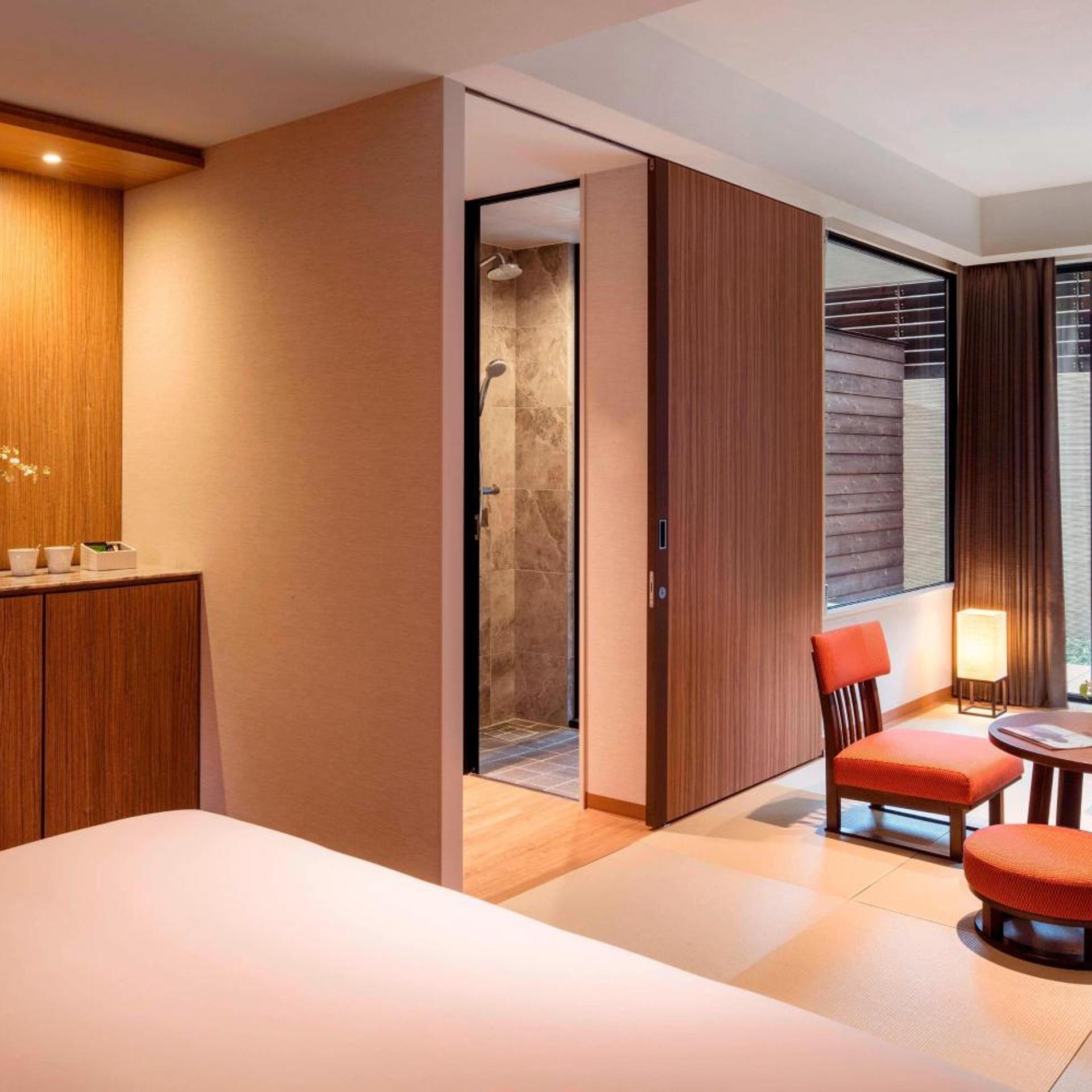 Guest Room, Twin Beds, Outdoor Bath, North Wing