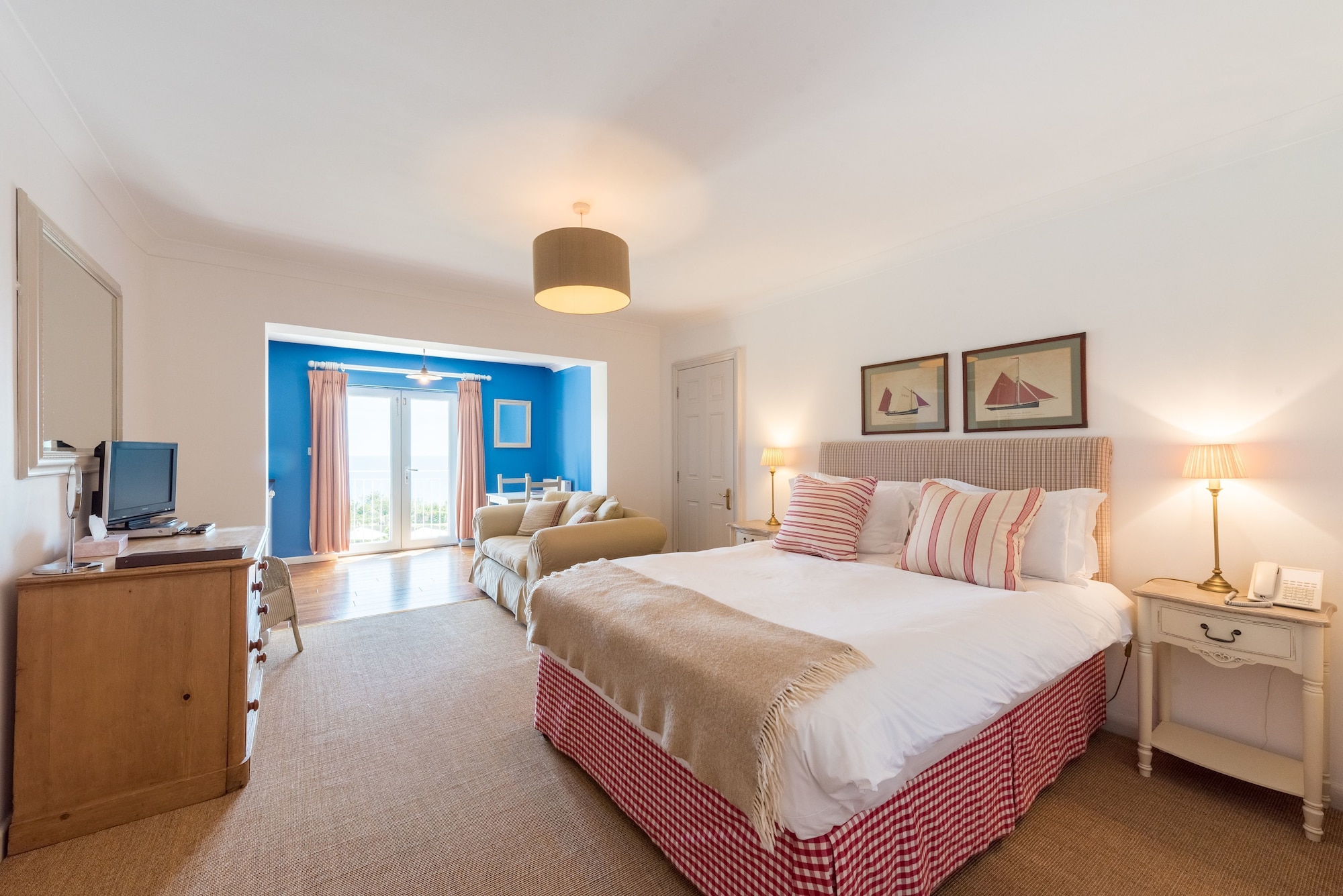 Studio, Double Bed, Sea View