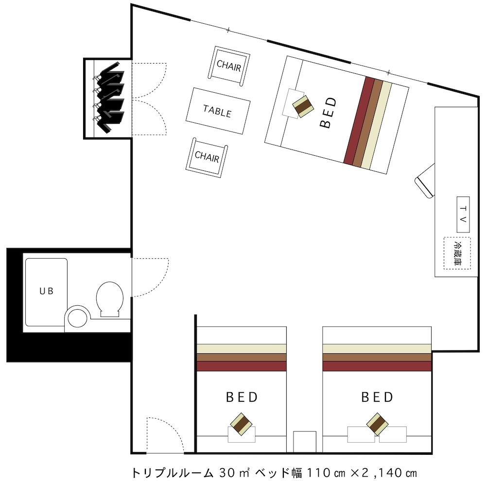 Hotel AreaOne Hiroshima Wing 6/50