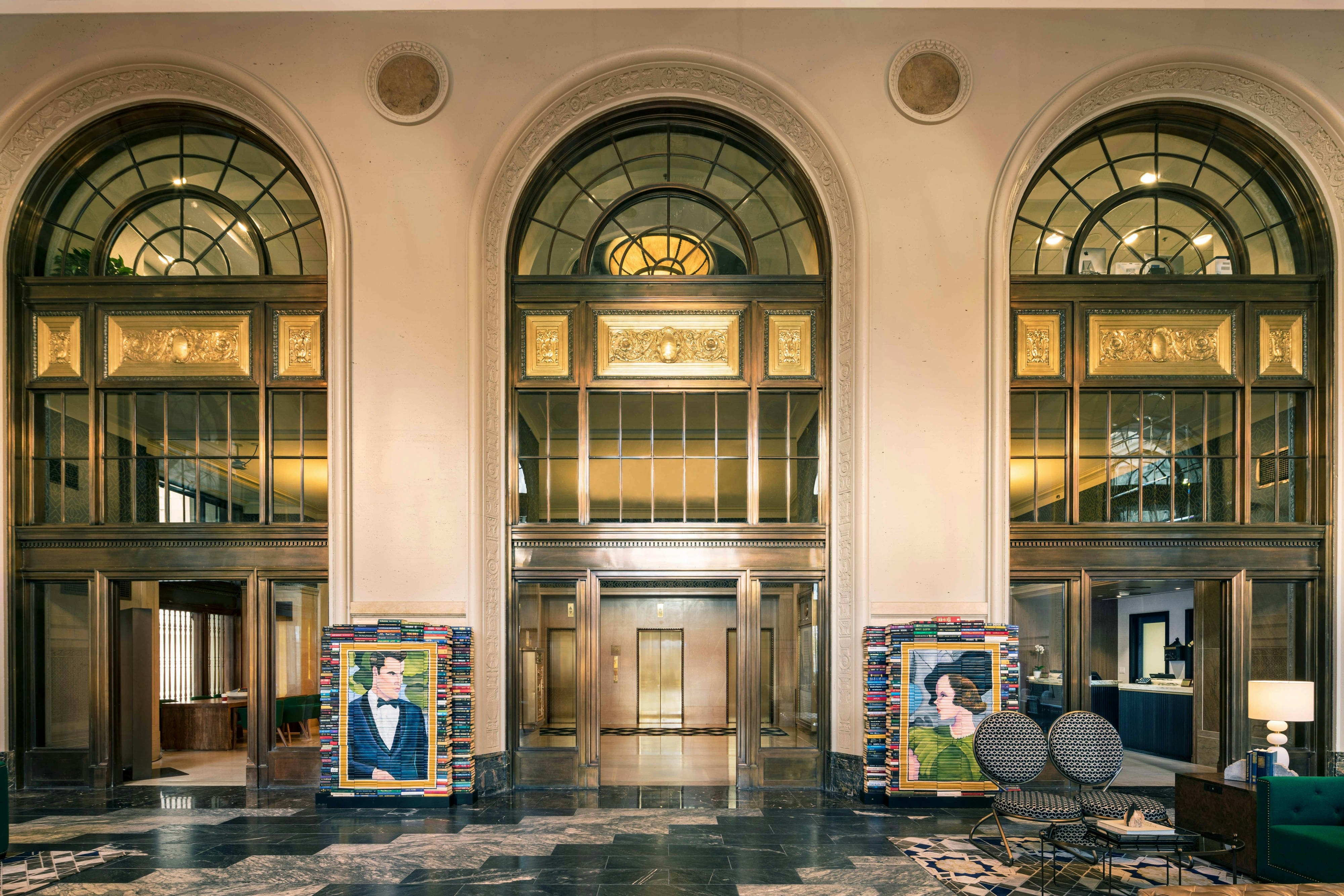 Lobby at The Notary Hotel, Philadelphia, Autograph Collection, PHILADELPHIA - PA
