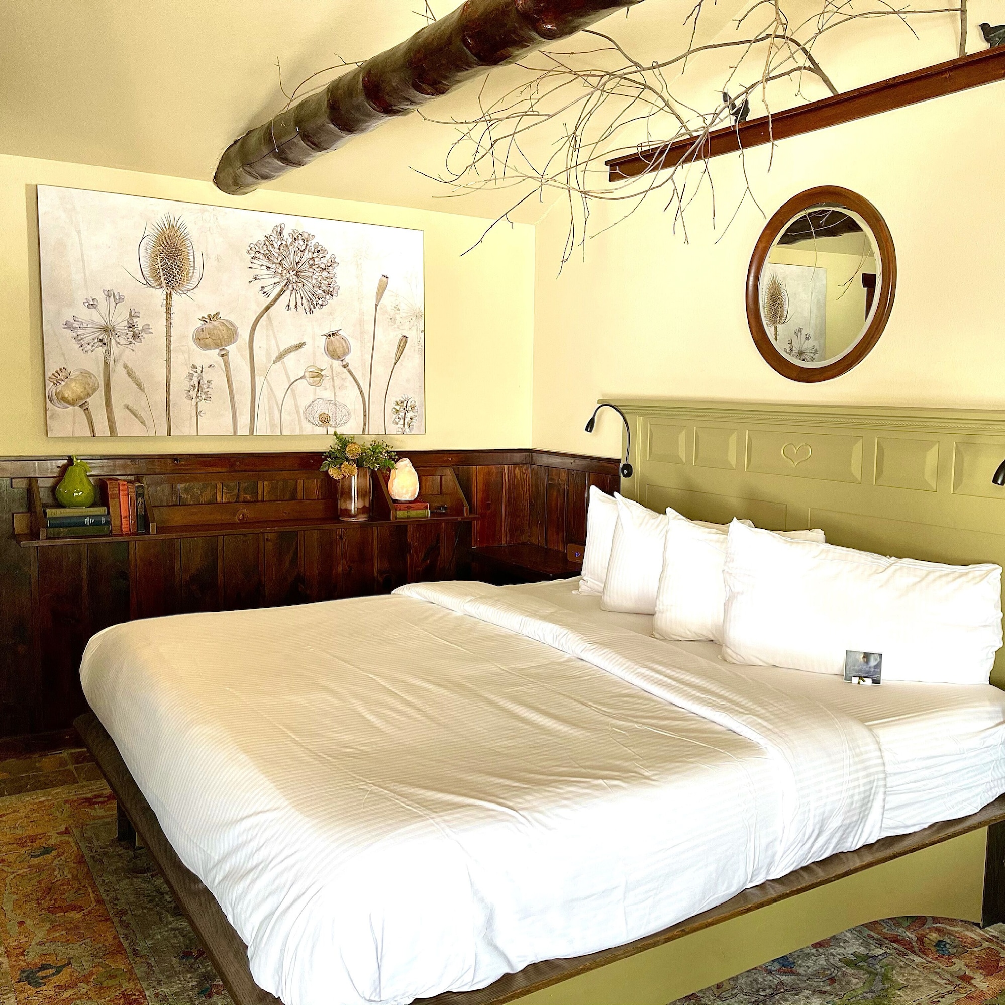 Blue, Cottage, King Bed