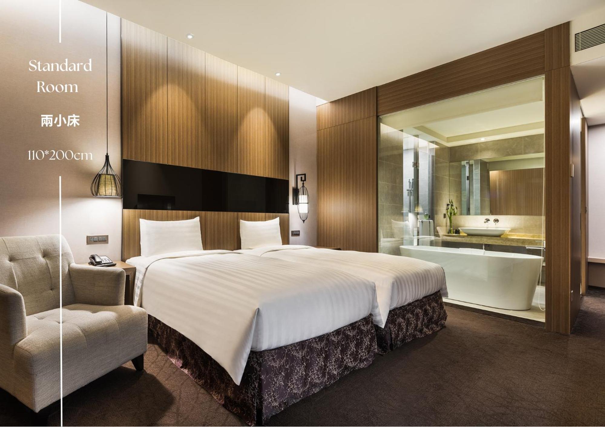 Room, Twin Beds, No Window