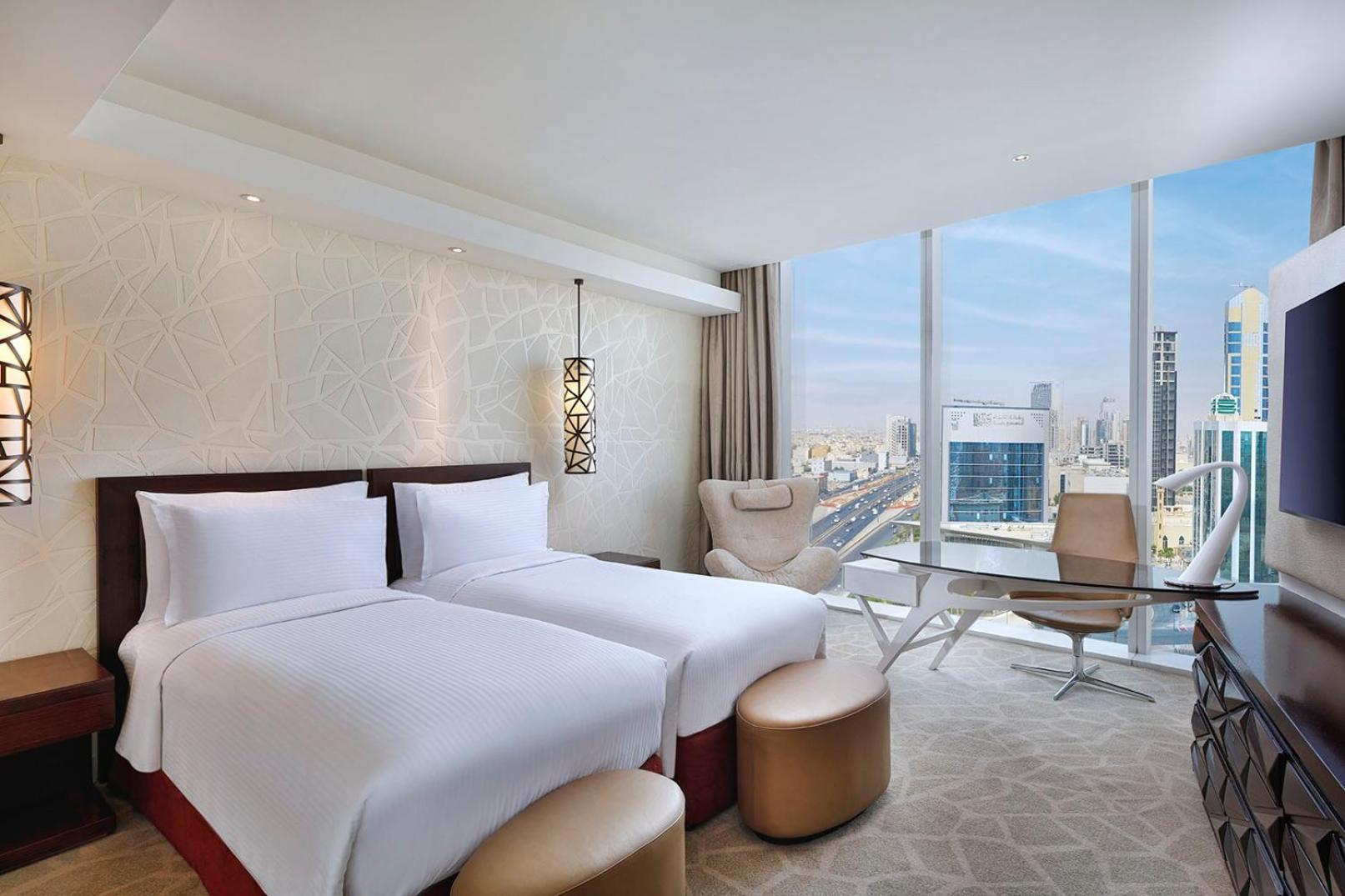 Room, Twin Beds, South View