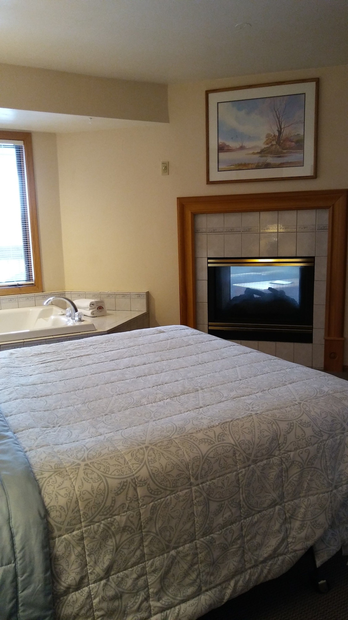 غرفة قياسية بسريرين كوين، Lodge at Leathem Smith 3/7