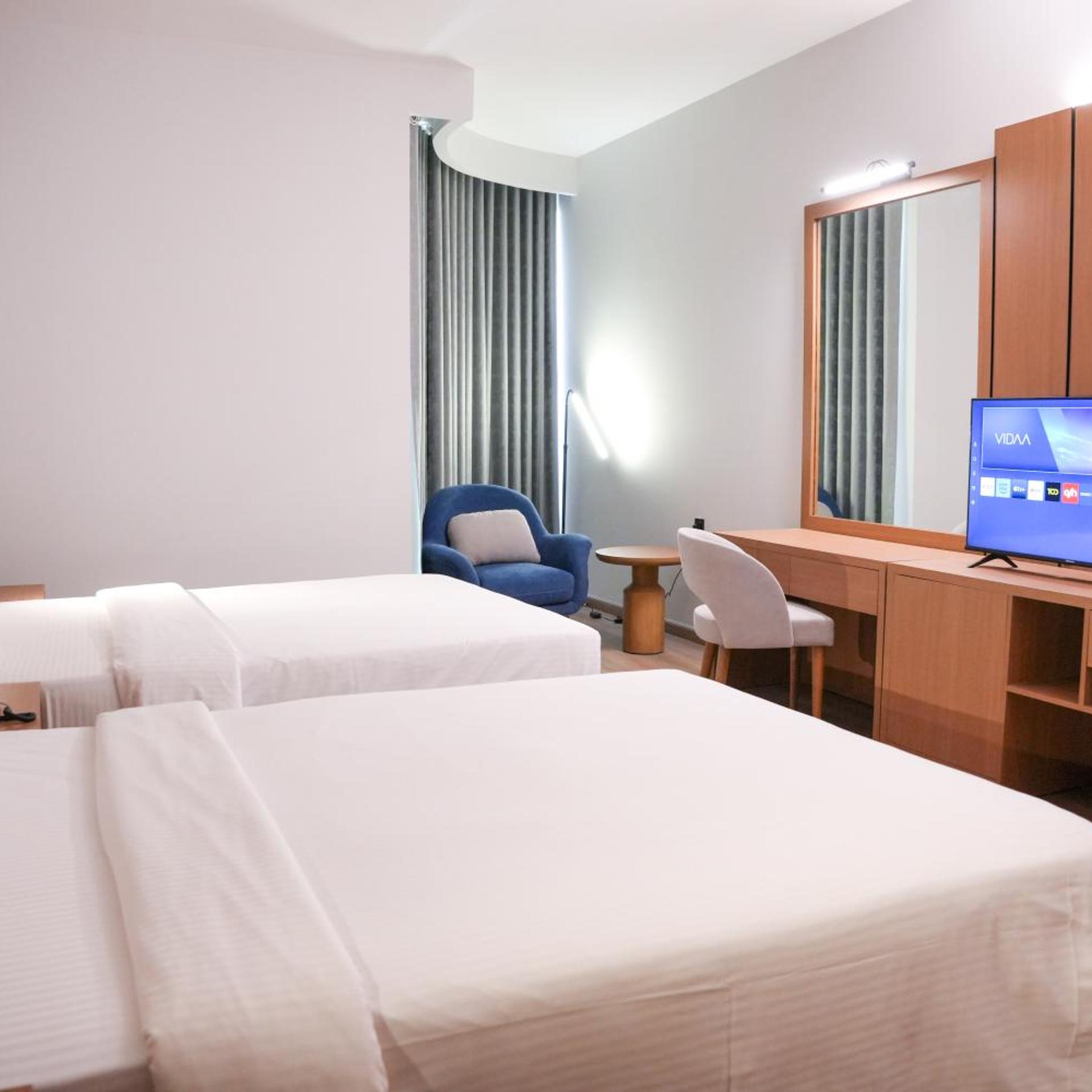 Standard, Twin Beds, King Bed