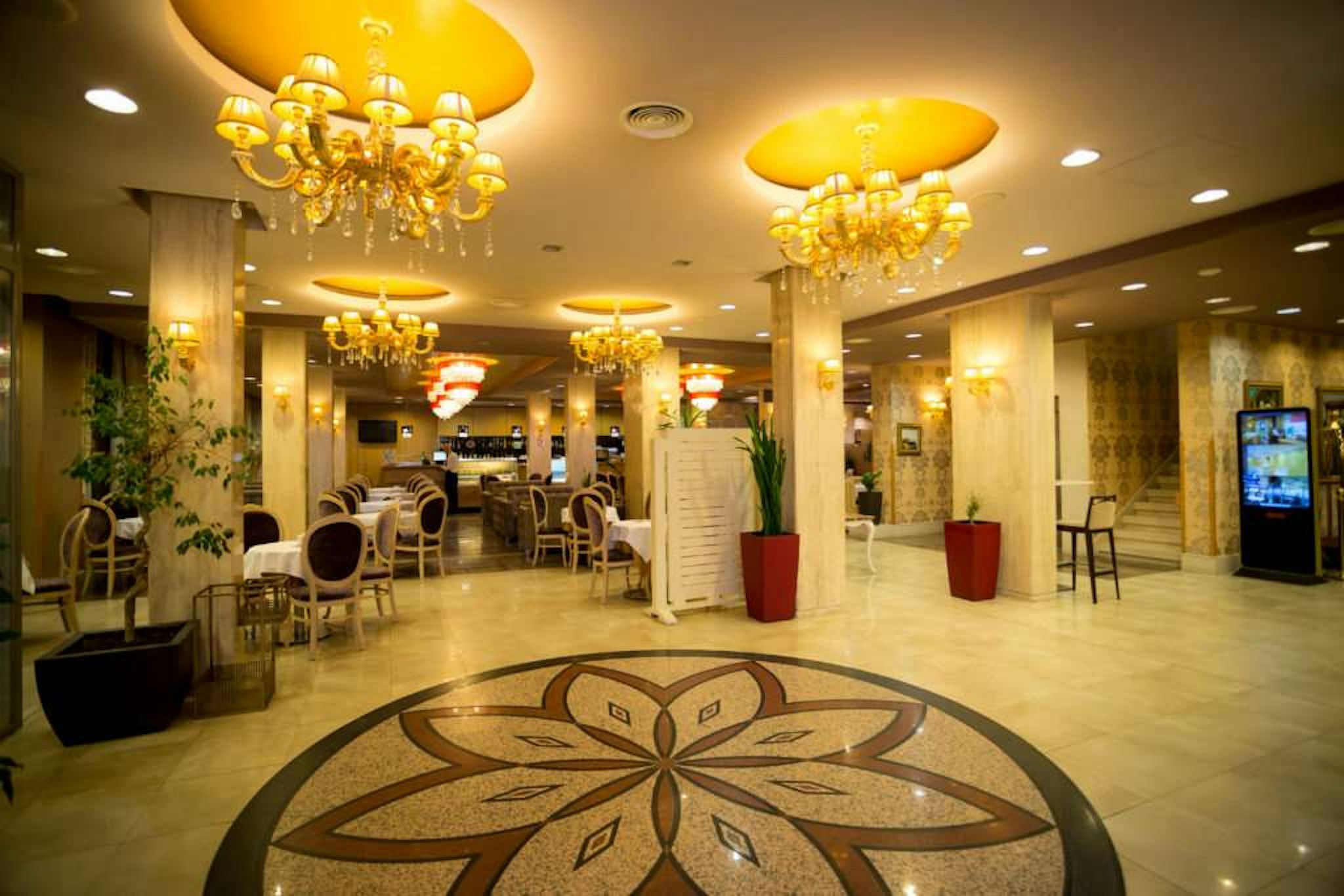 Lobby at Hotel Colosseo, SHKODER