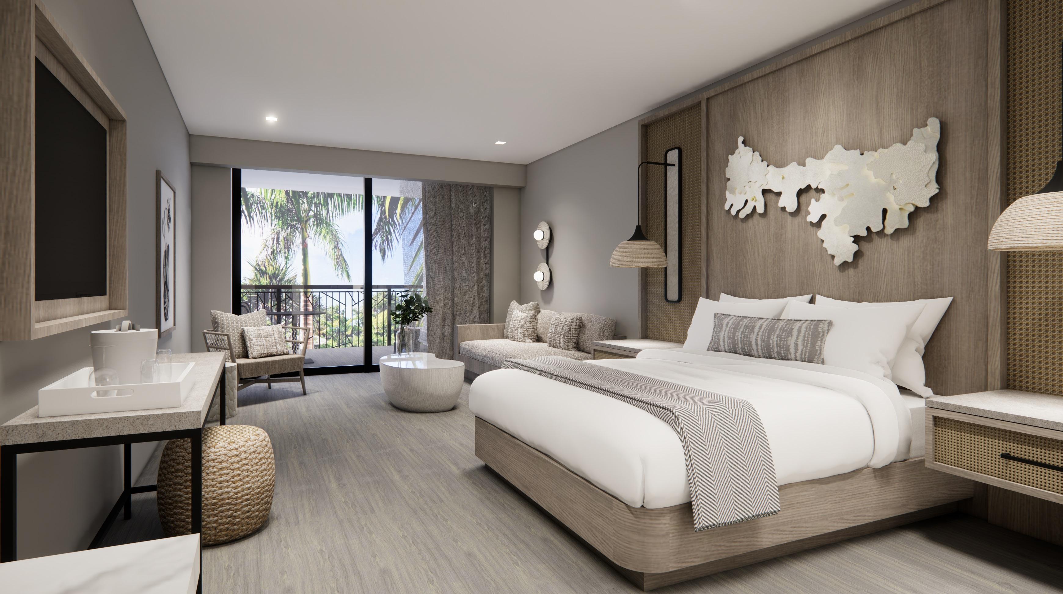 Junior Suite, King Bed, Tropical View, Adult Only