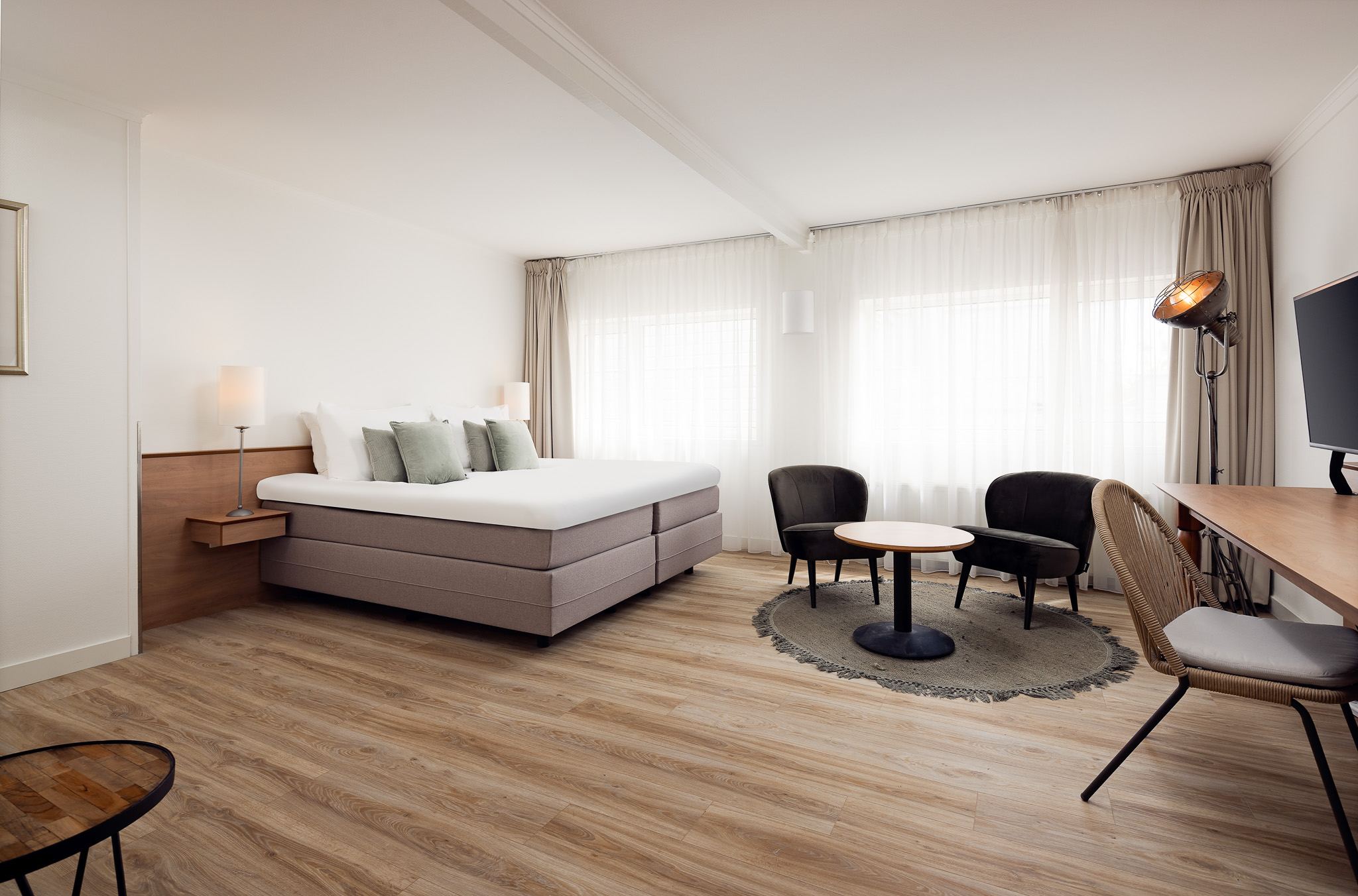 Superior, Double Bed, Village View