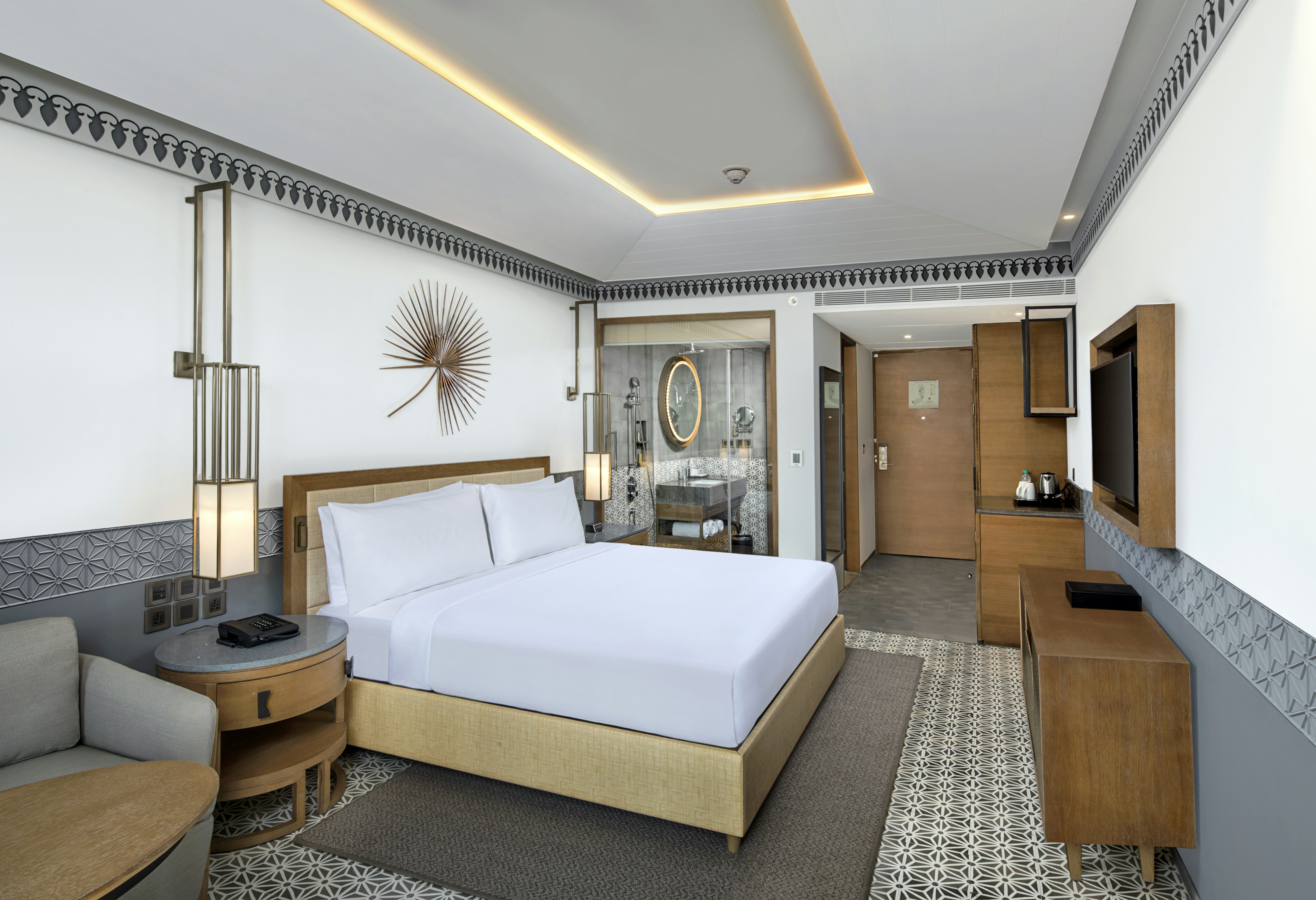 غرفة ديلوكس بسريرين منفصلين بإطلالة على النهر، Doubletree By Hilton Goa Panaji 2/3