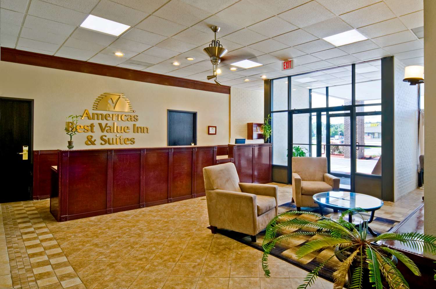 Lobby at Fairview Inn Hesston Near Wichita, Hesston - KS
