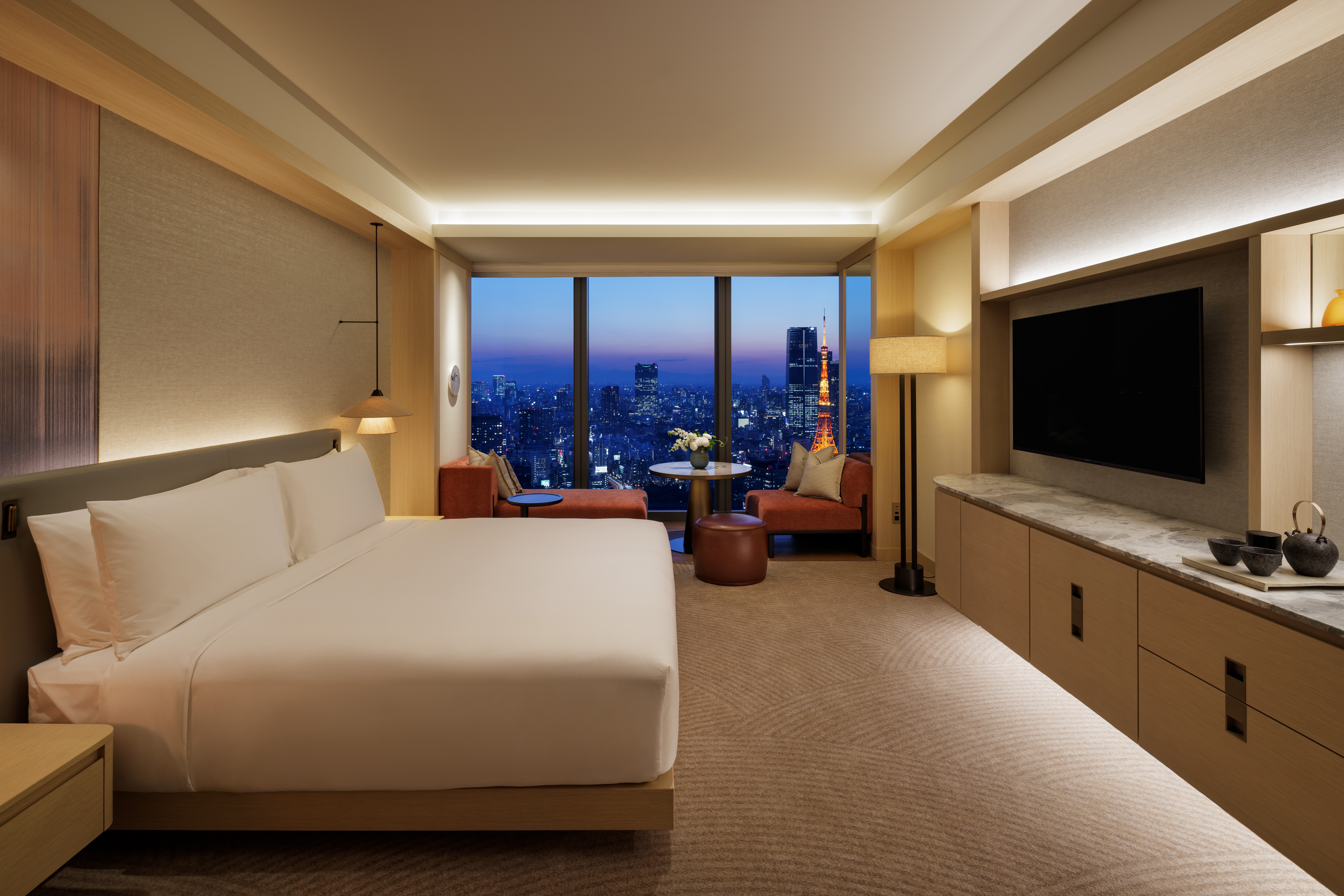 Fairmont, King Bed, Tokyo Tower View, High Floor