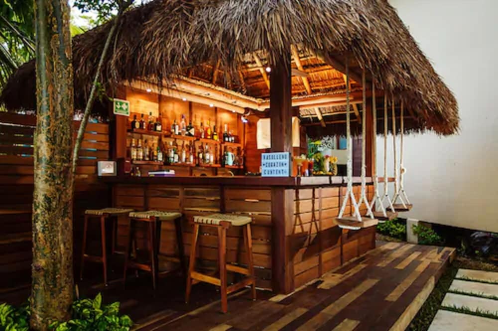 Lobby at Hotel Carolina Bacalar, BACALAR