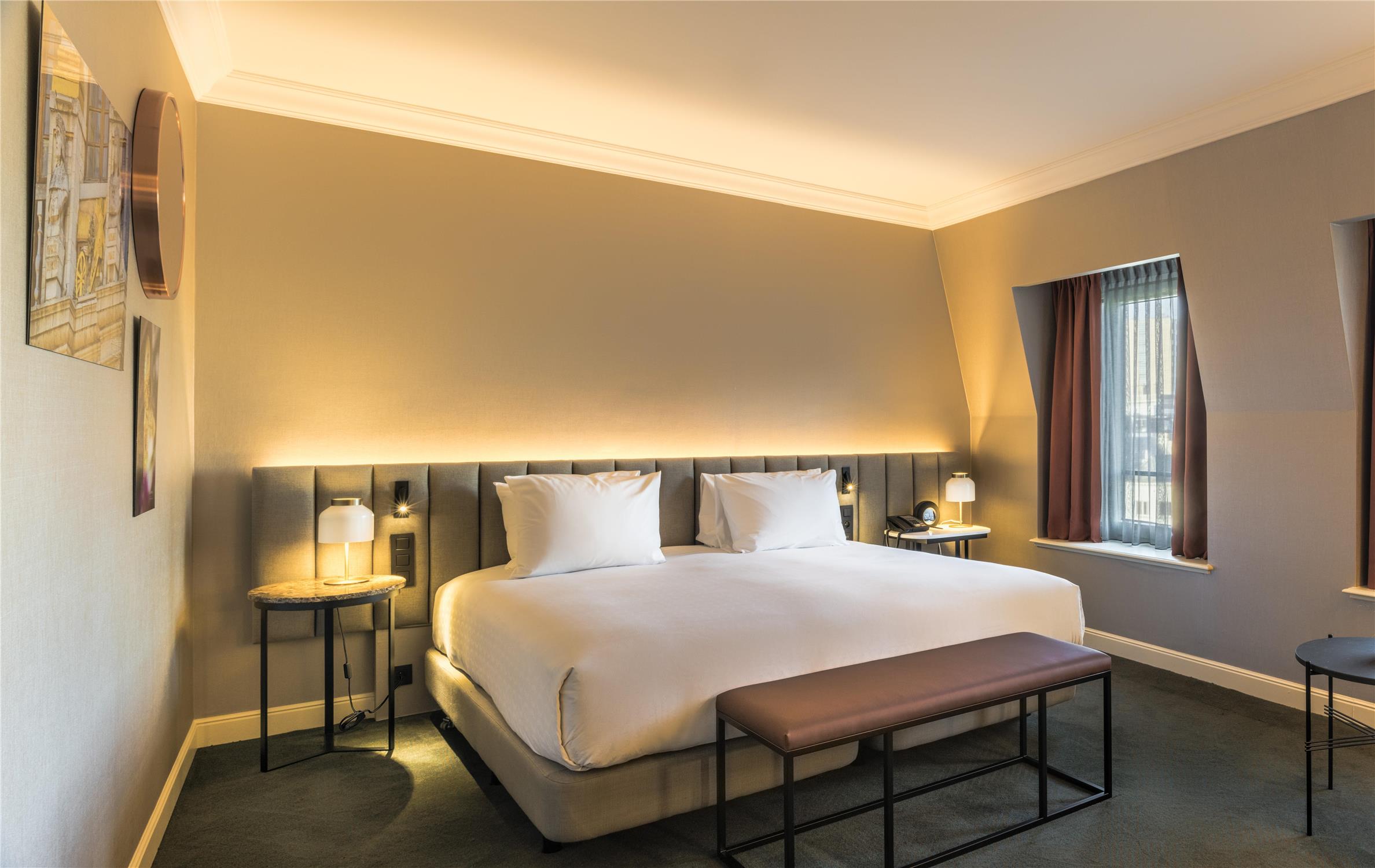غرفة بسريرين منفصلين، Hilton Brussels Grand Place 4/16