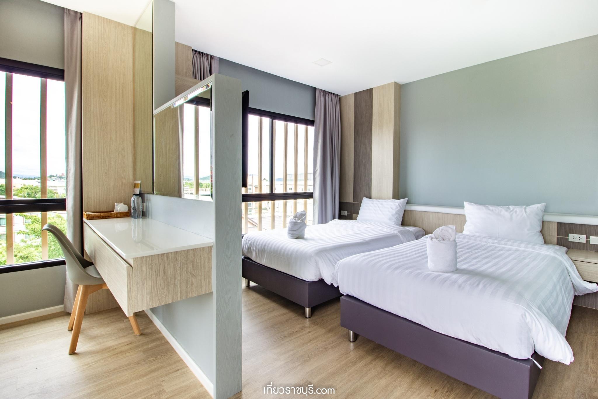 Semi Room, Deluxe, 2 Semi Double Beds
