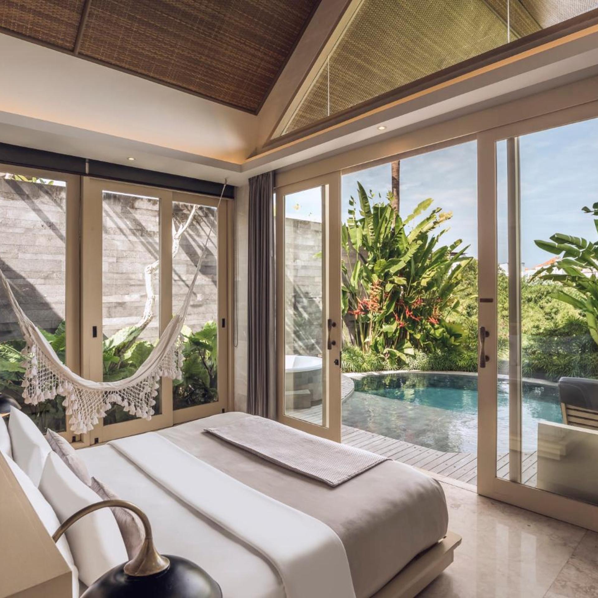غرفة ملكية بغرفة نوم واحدة بمسبح خاص بجاكوزي، Astera Resort Canggu by Ini Vie Hospitality 2/8