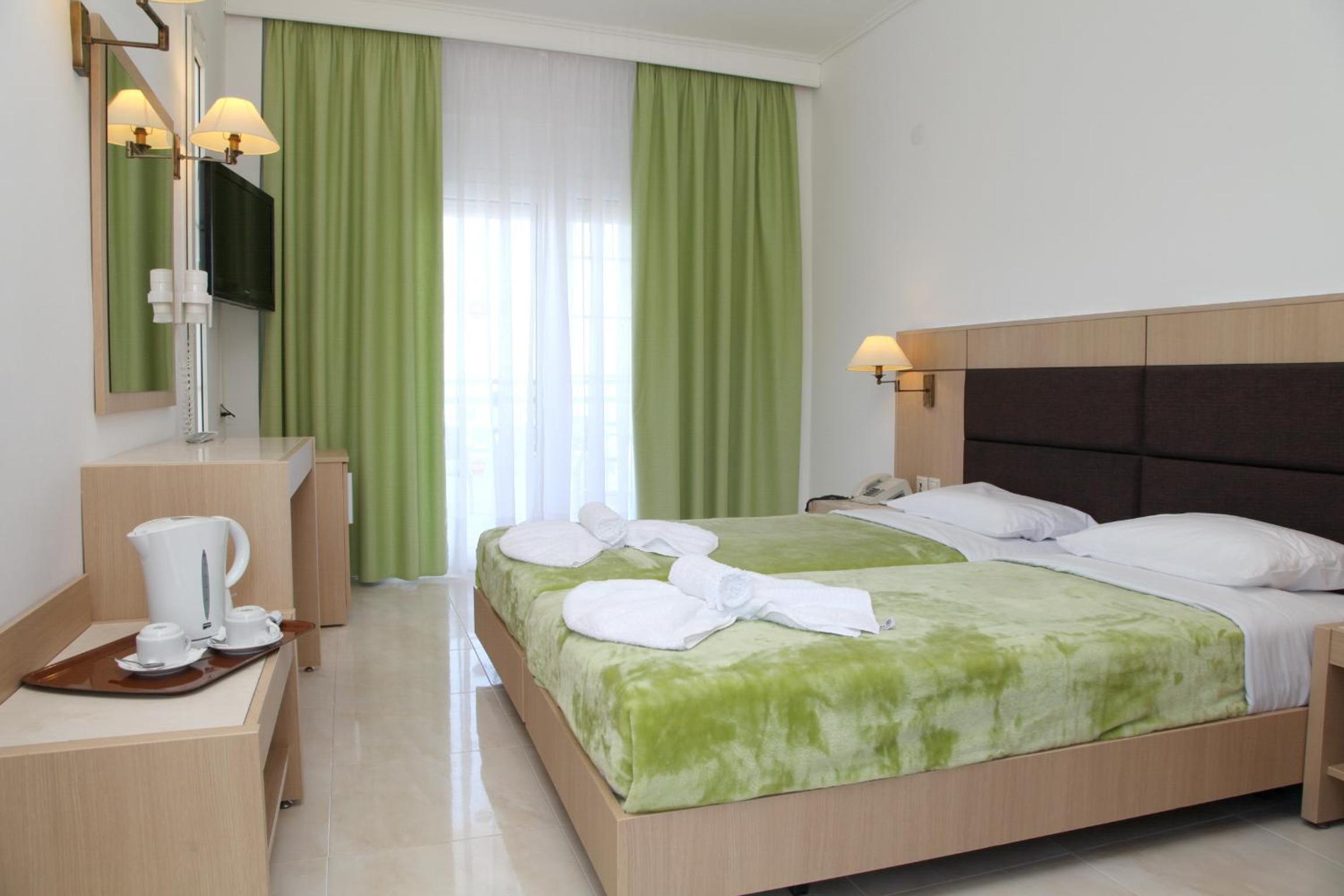 غرفة بسرير مزدوج أو سريرين منفصلين، Halkidiki Palace 7/9