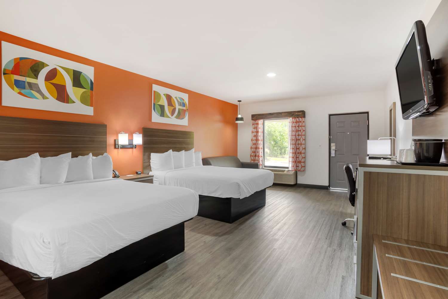 Room, 2 Queen Beds, Sofa