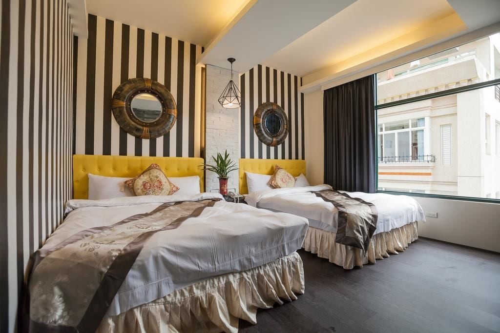 غرفة عائلية رباعية بسريرين مزدوجين، Shuian Lakeside Hotel 2/7