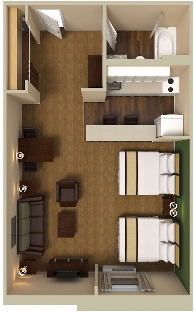 Studio 6 Extended Stay South Bend Mishawaka South IN 50/60