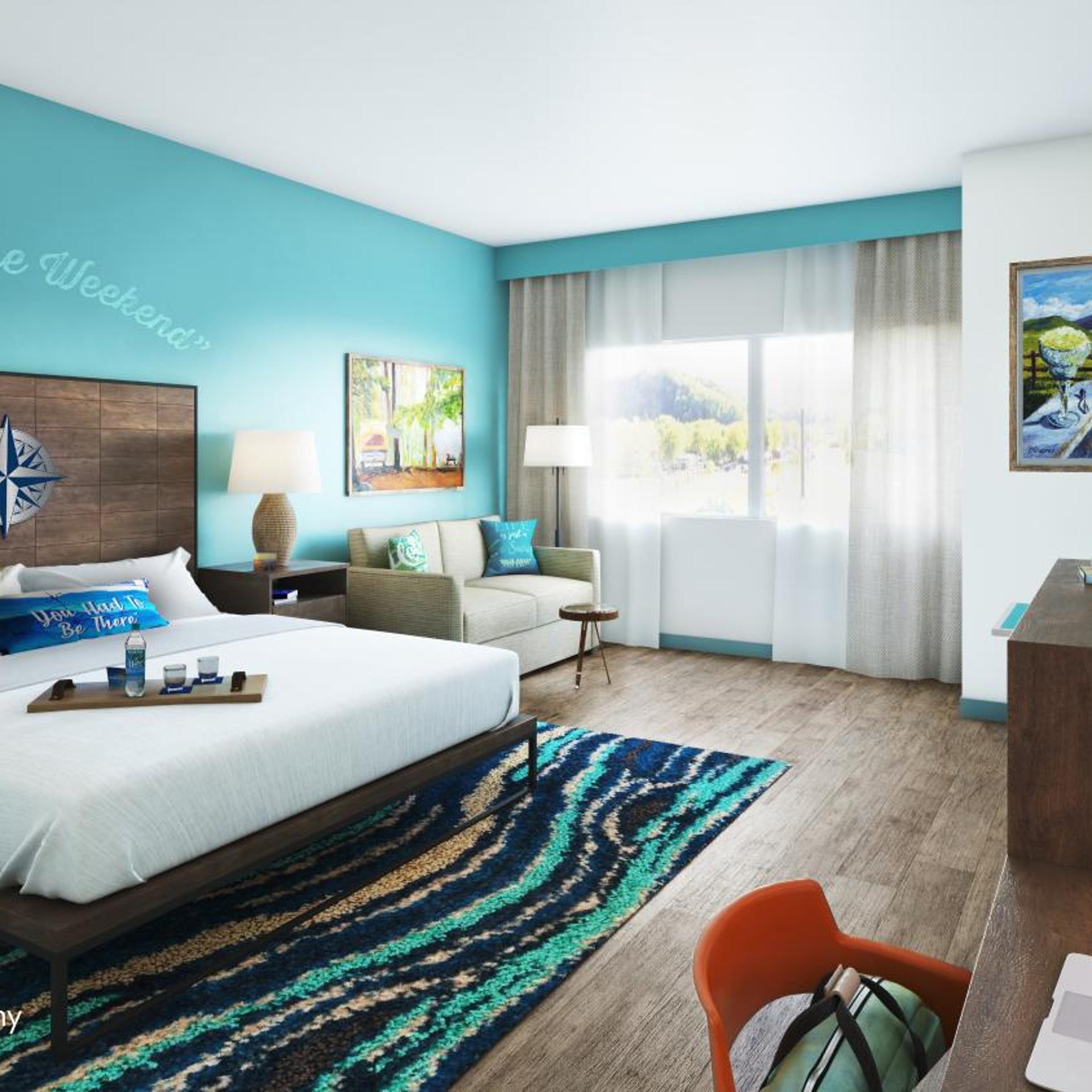 Deluxe, Twin Beds, King Bed