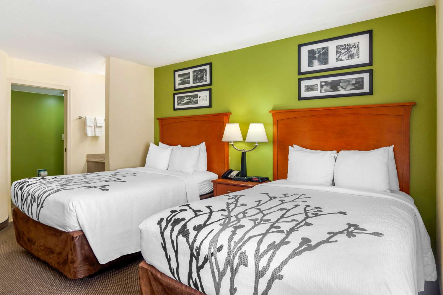 ROOM, 2 DOUBLE BEDS