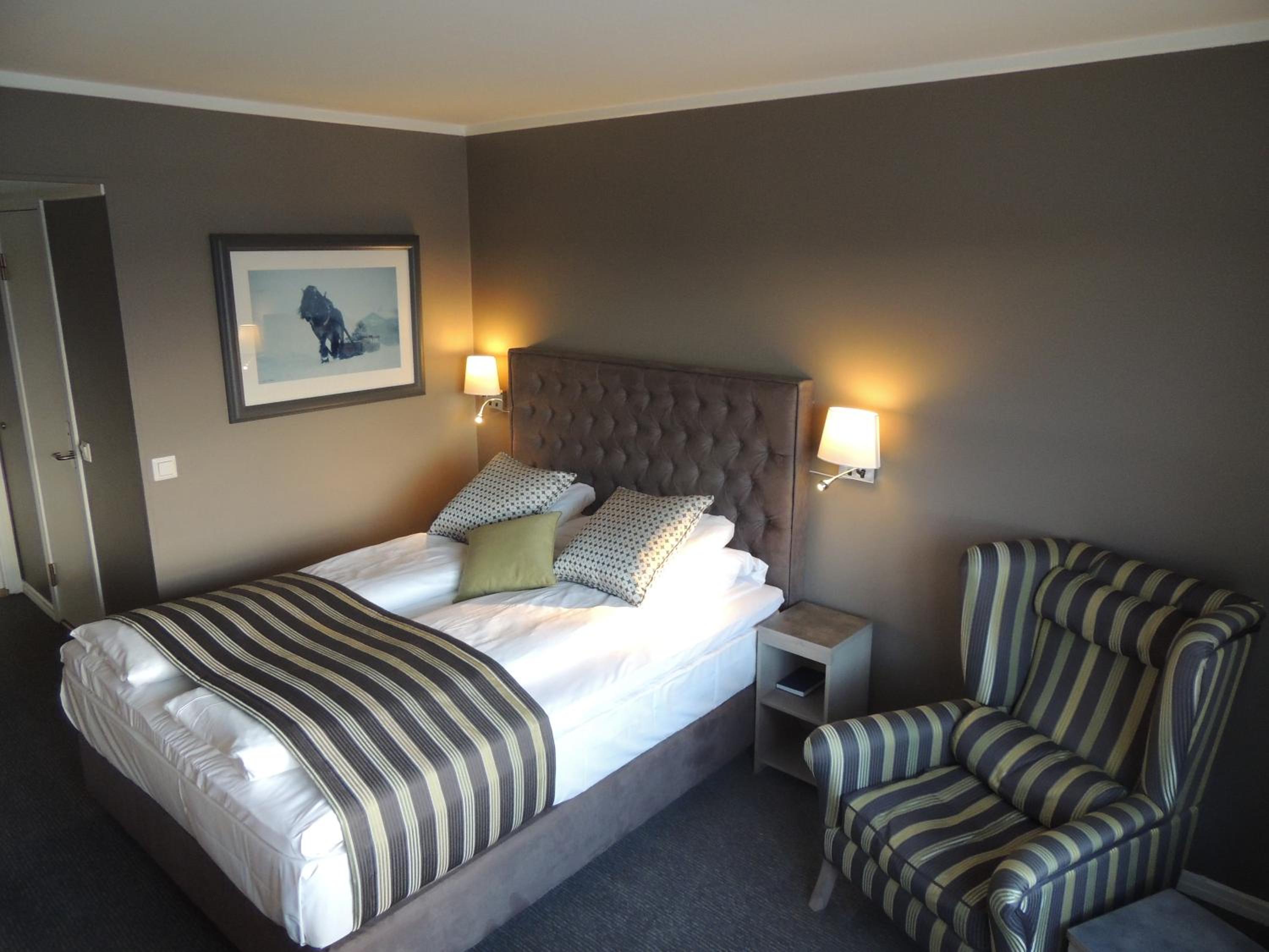غرفة قياسية بسرير كوين، Bergstadens Hotel 3/10