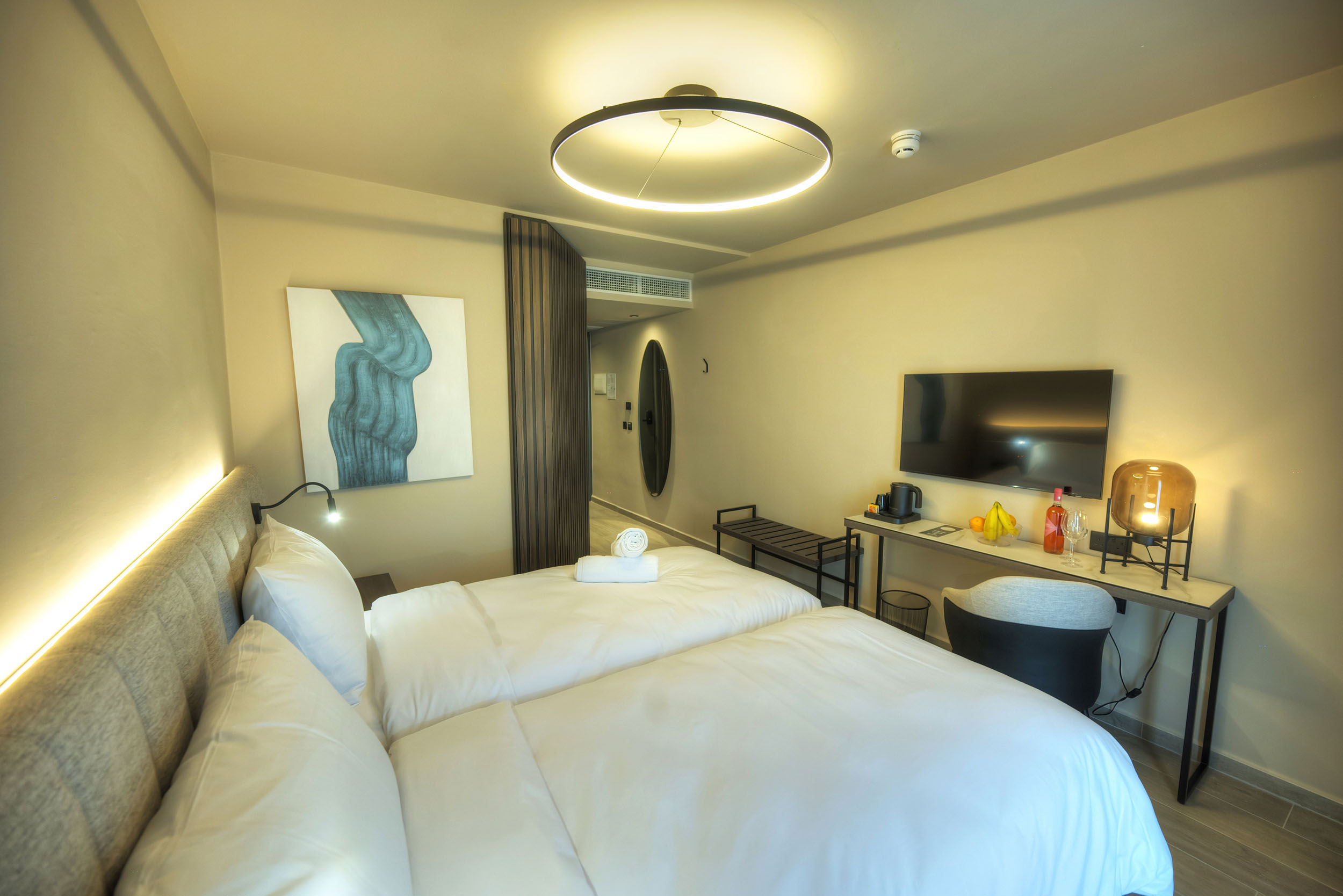 غرفة تنفيذية بسرير مزدوج أو سريرين منفصلين، Aste Hotel 10/10
