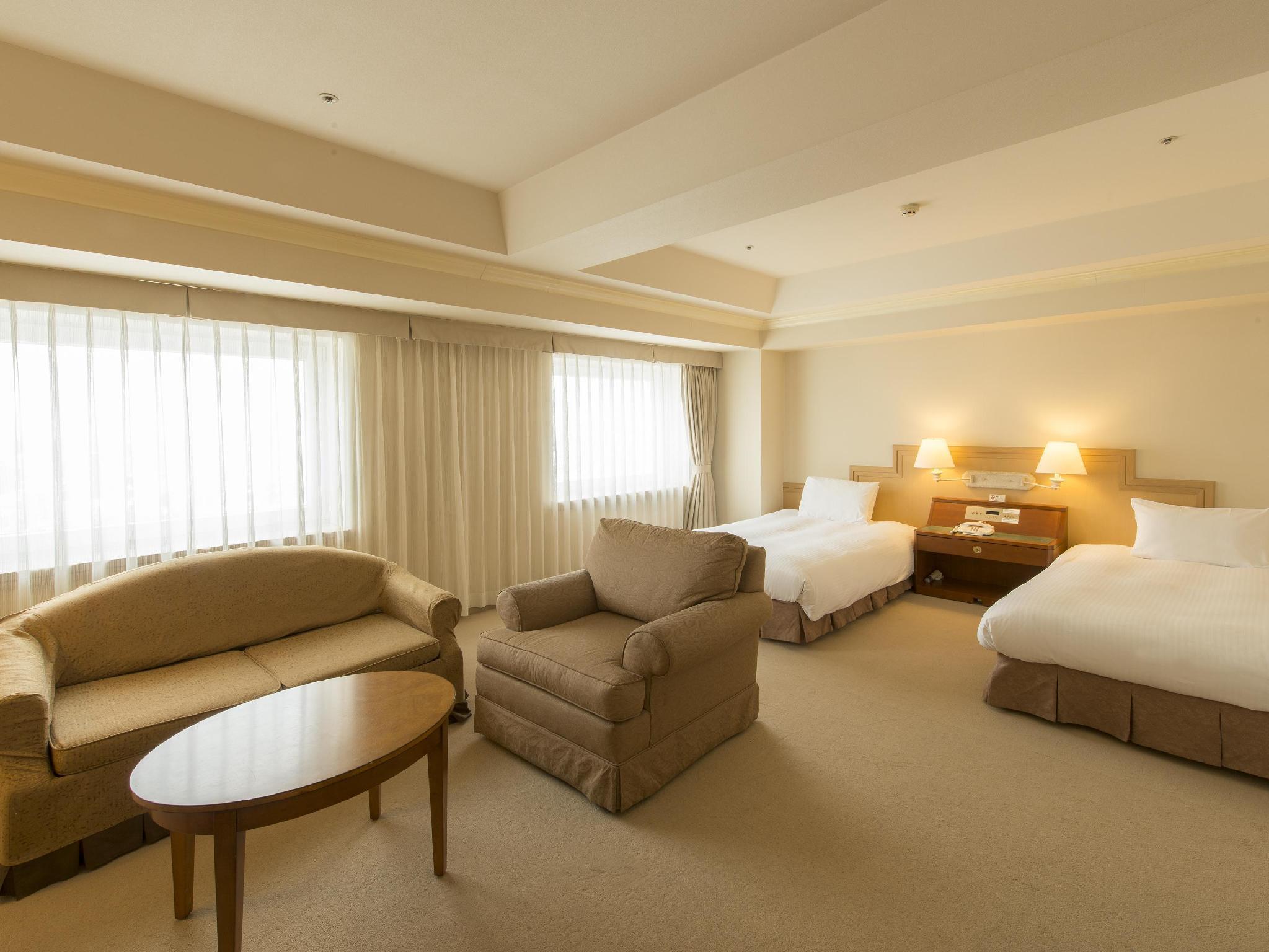 Semi Room, Deluxe, 2 Semi Double Beds, Smoking