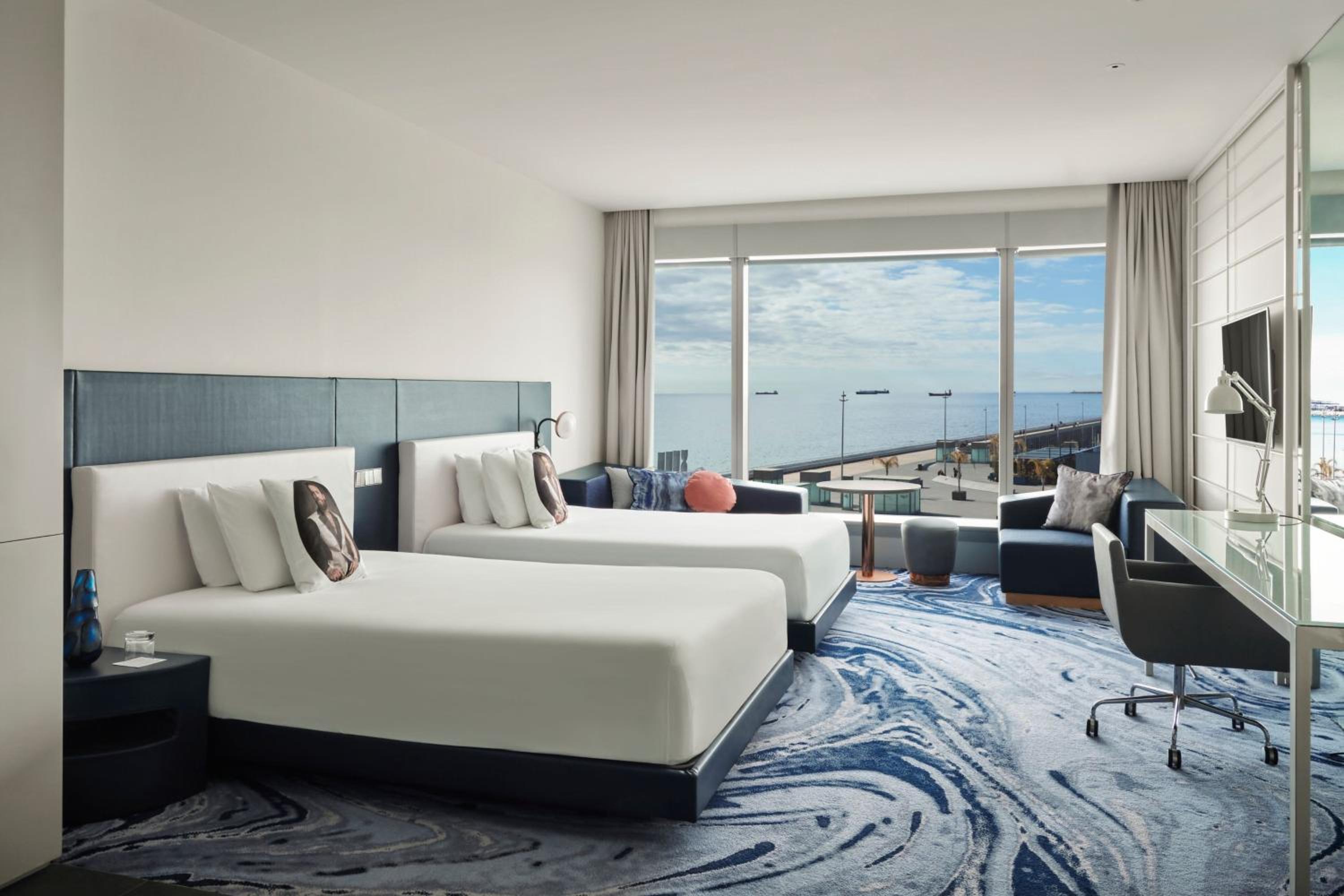 Cozy, Guest Room, Twin Beds, Partial View