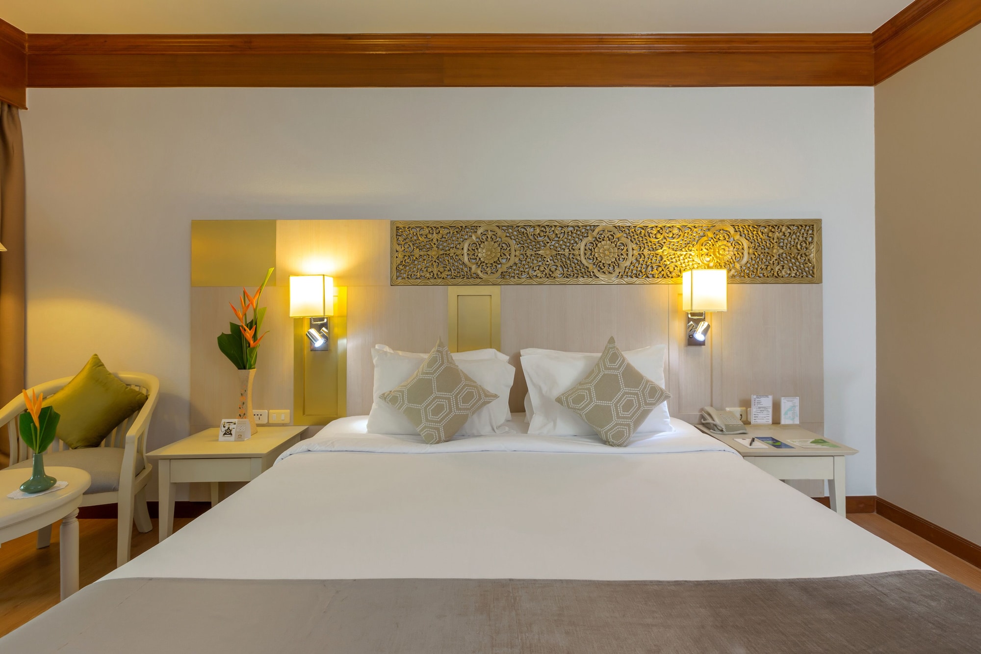 غرفة ديلوكس بسرير كينج بإطلالة على البحر بشرفة، Best Western Premier Bangtao Beach Resort & Spa 8/10