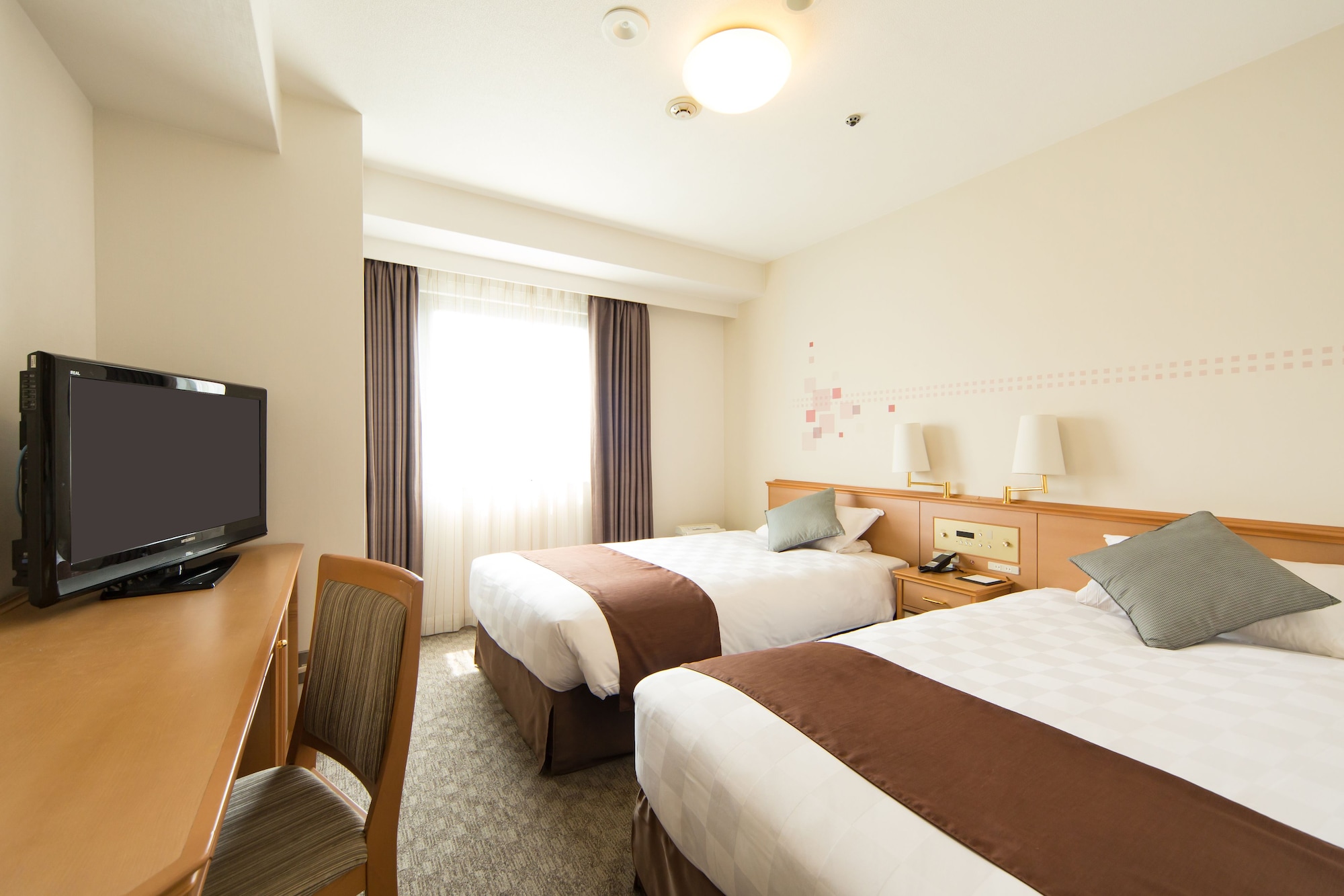 ROOM, TWIN BEDS