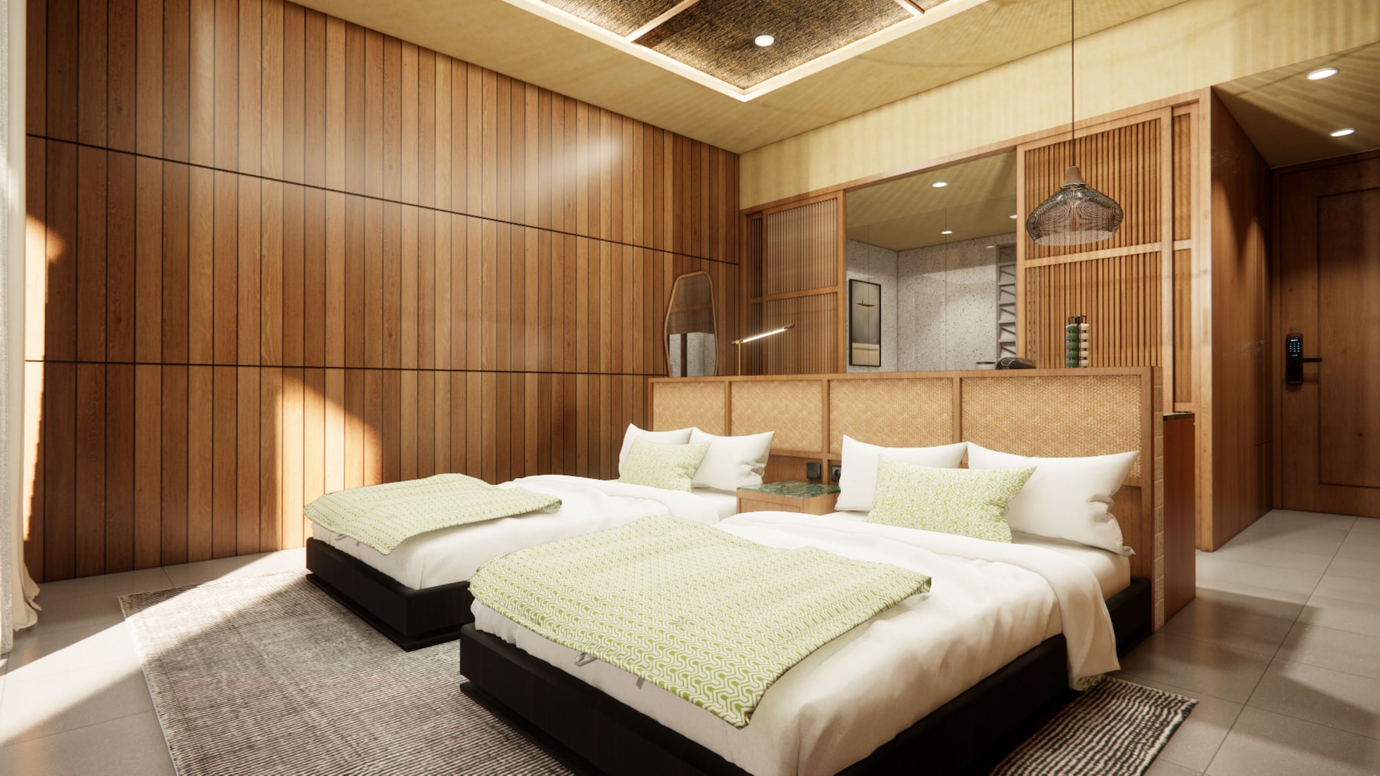 Smart, Grand, Suite, Twin Beds, Bathtub