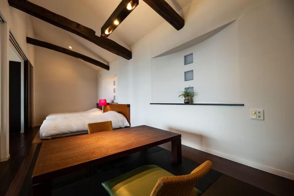 Oki, Guest Room, 2 Double Beds, Outdoor Bath