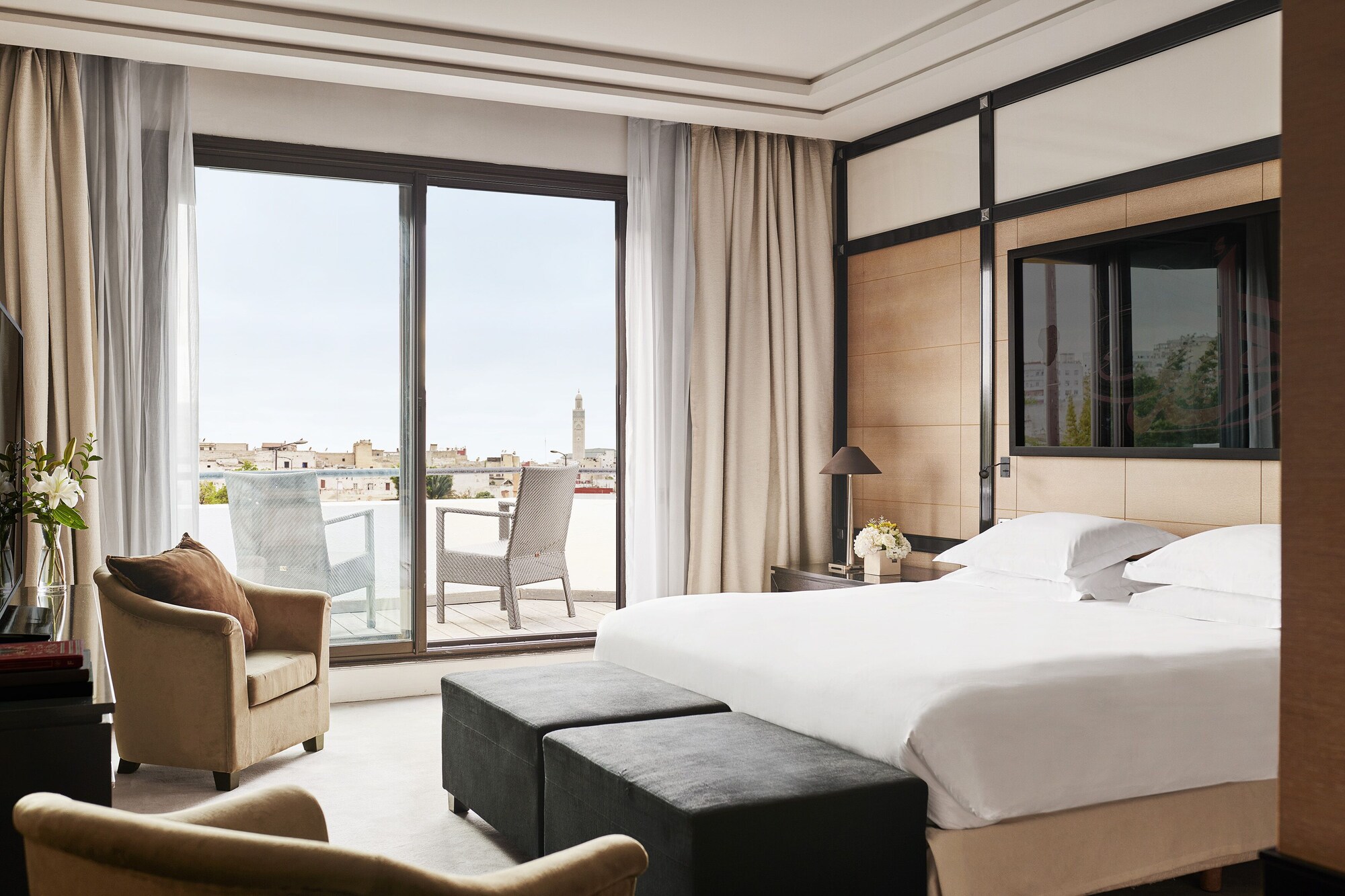 Ambassador, Suite, 1 King and 1 Single Beds، Hyatt Regency Casablanca 2/7