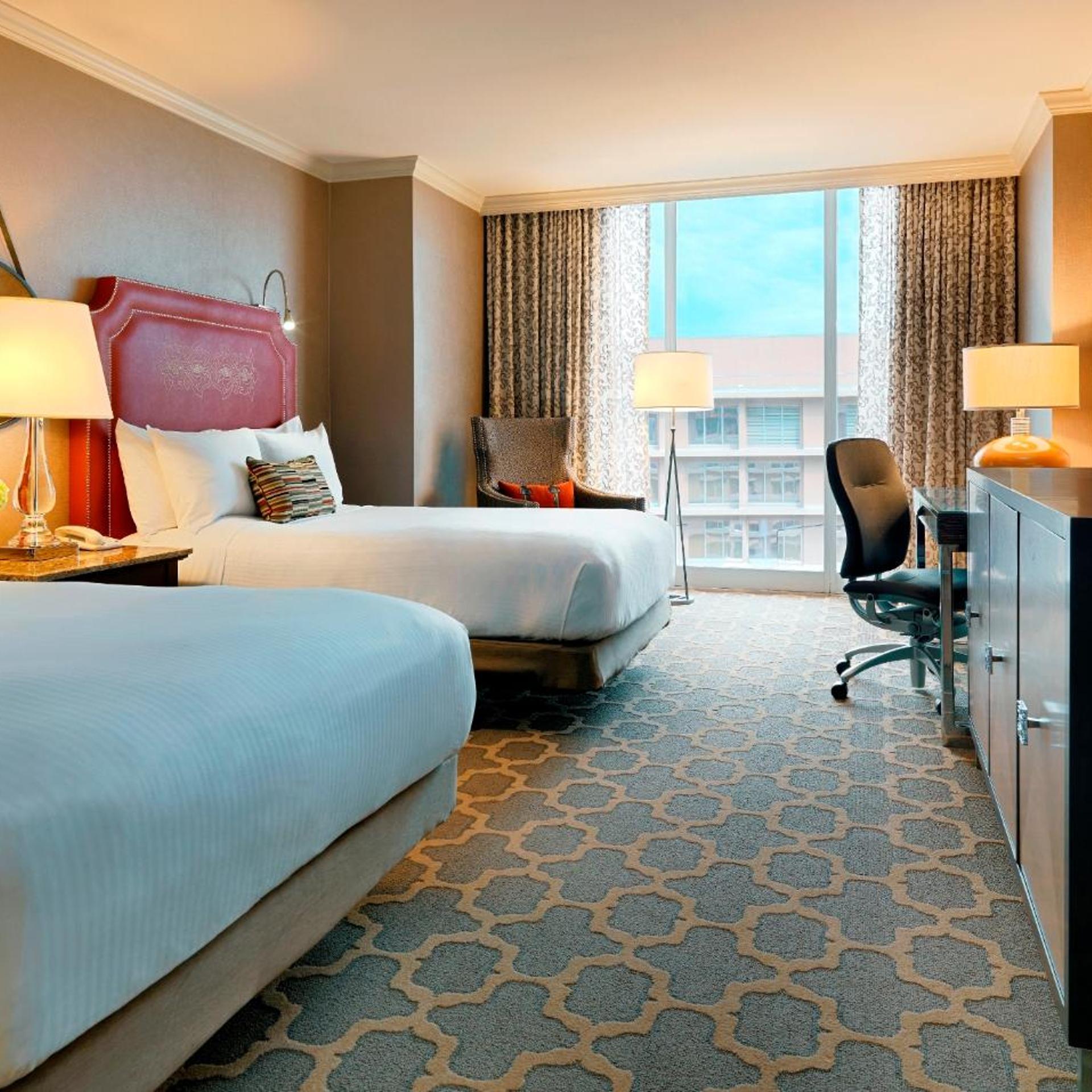 Fairmont, 2 Double Beds, City View