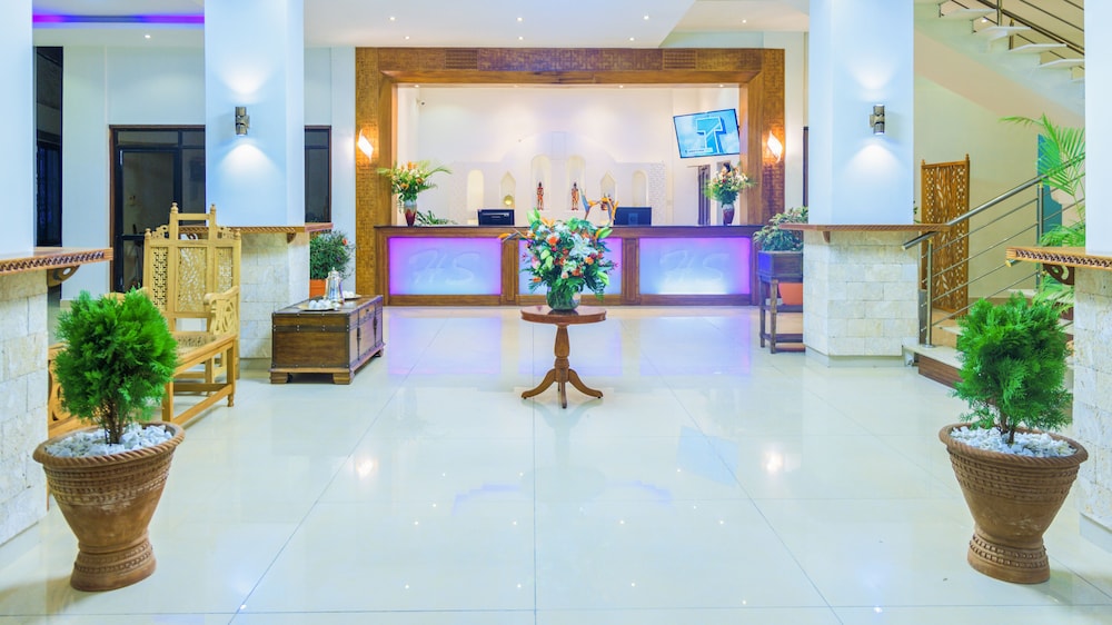Lobby at Hotel Sapphire, MOMBASA