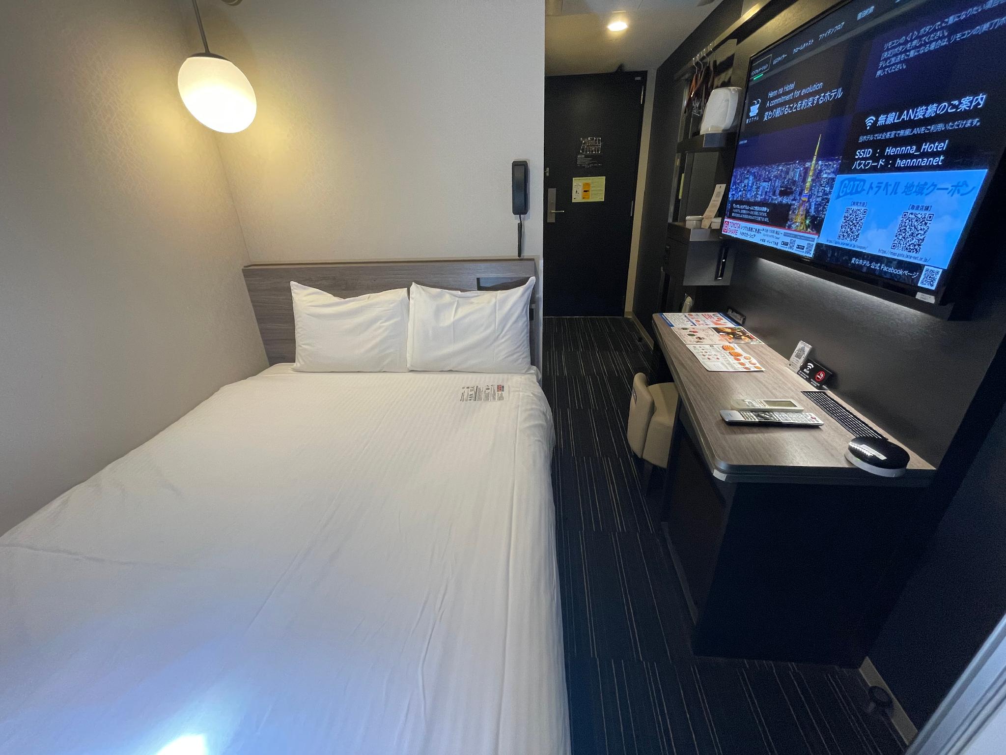 Semi Room, Semi Double Bed