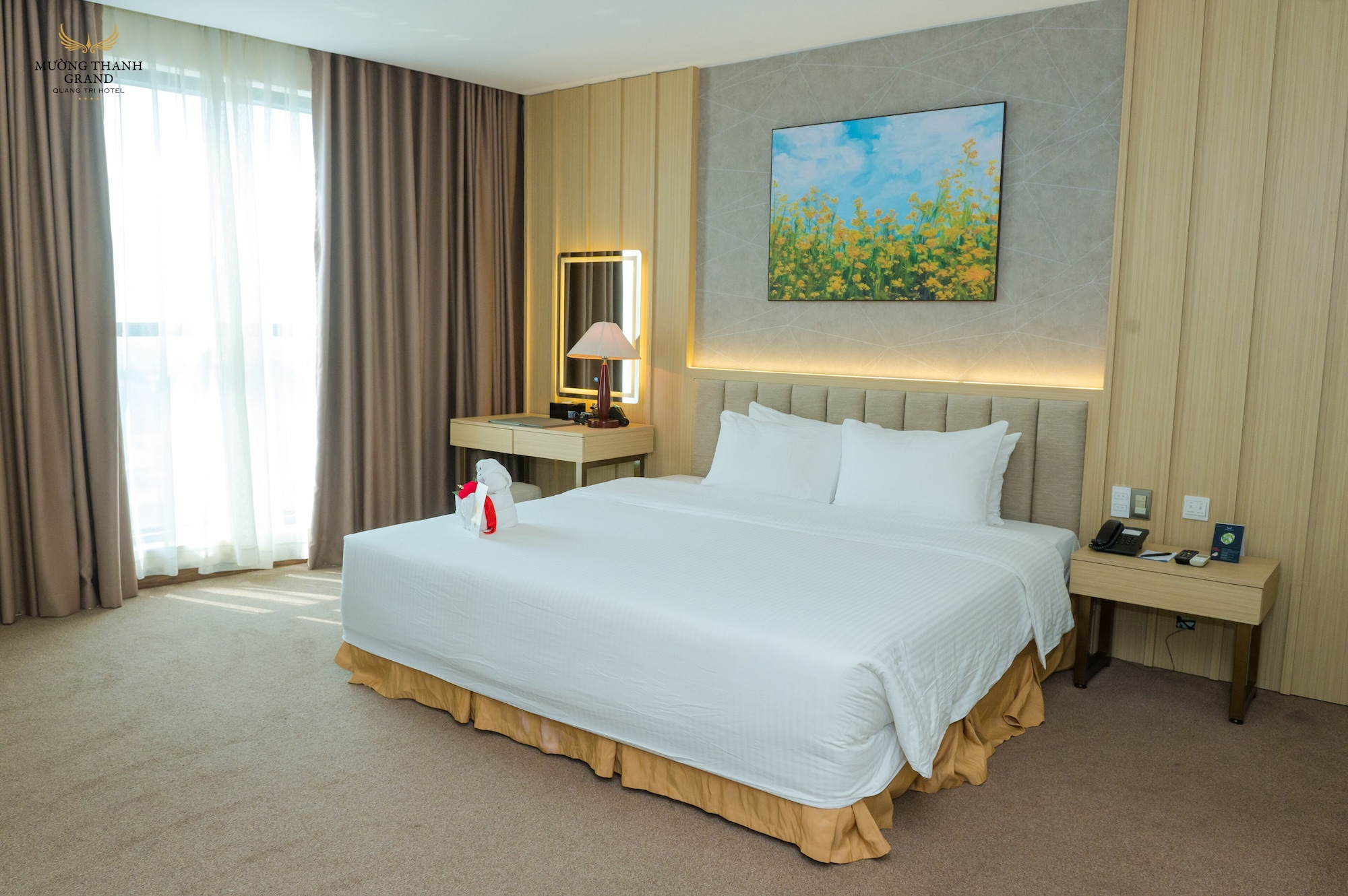 جناح تنفيذي بسرير كينج، Muong Thanh Grand Quang Tri Hotel 4/10