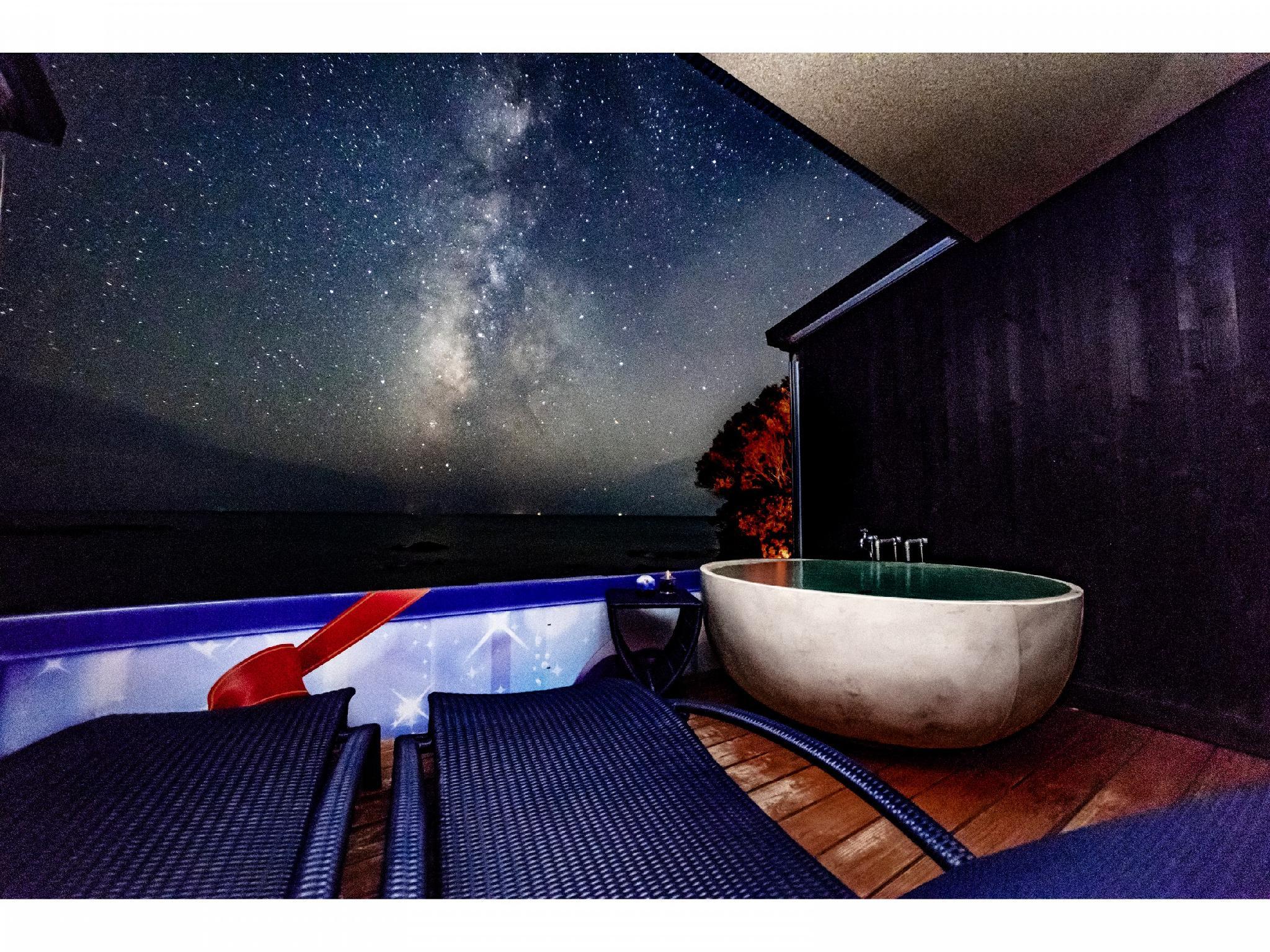 ROOM, DOUBLE BED, SEA VIEW, OUTDOOR BATH, GROUND FLOOR