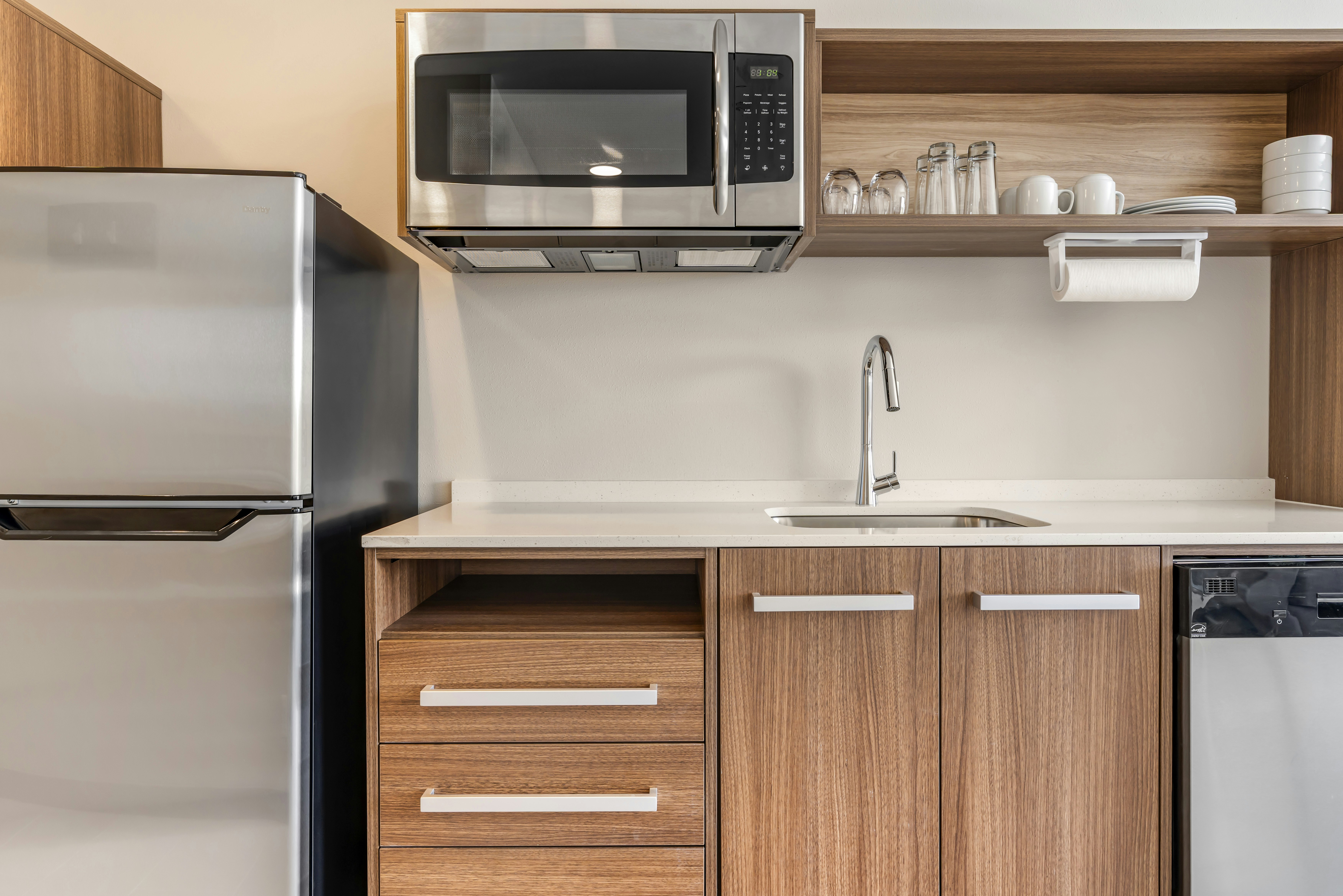 غرفة بسرير كينج بإطلالة على الجبل بغرفة نوم واحدة، Home2 Suites by Hilton Bozeman Four Corners 9/9