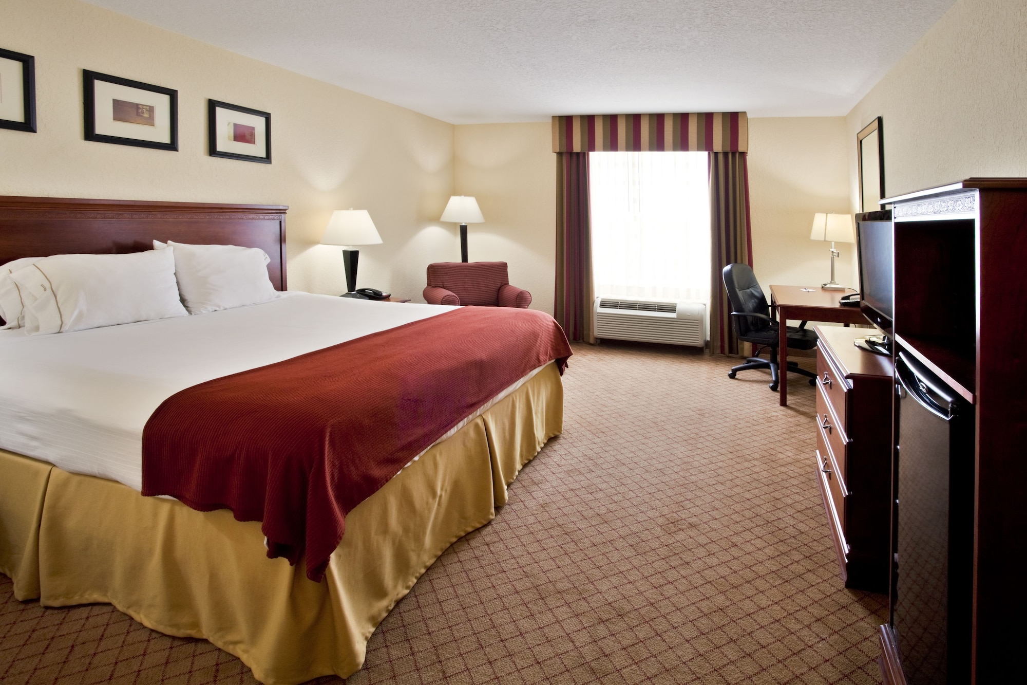 غرفة قياسية بسرير كينج، Holiday Inn Express and Suites St. Petersburg North (I-275), an IHG Hotel 2/8