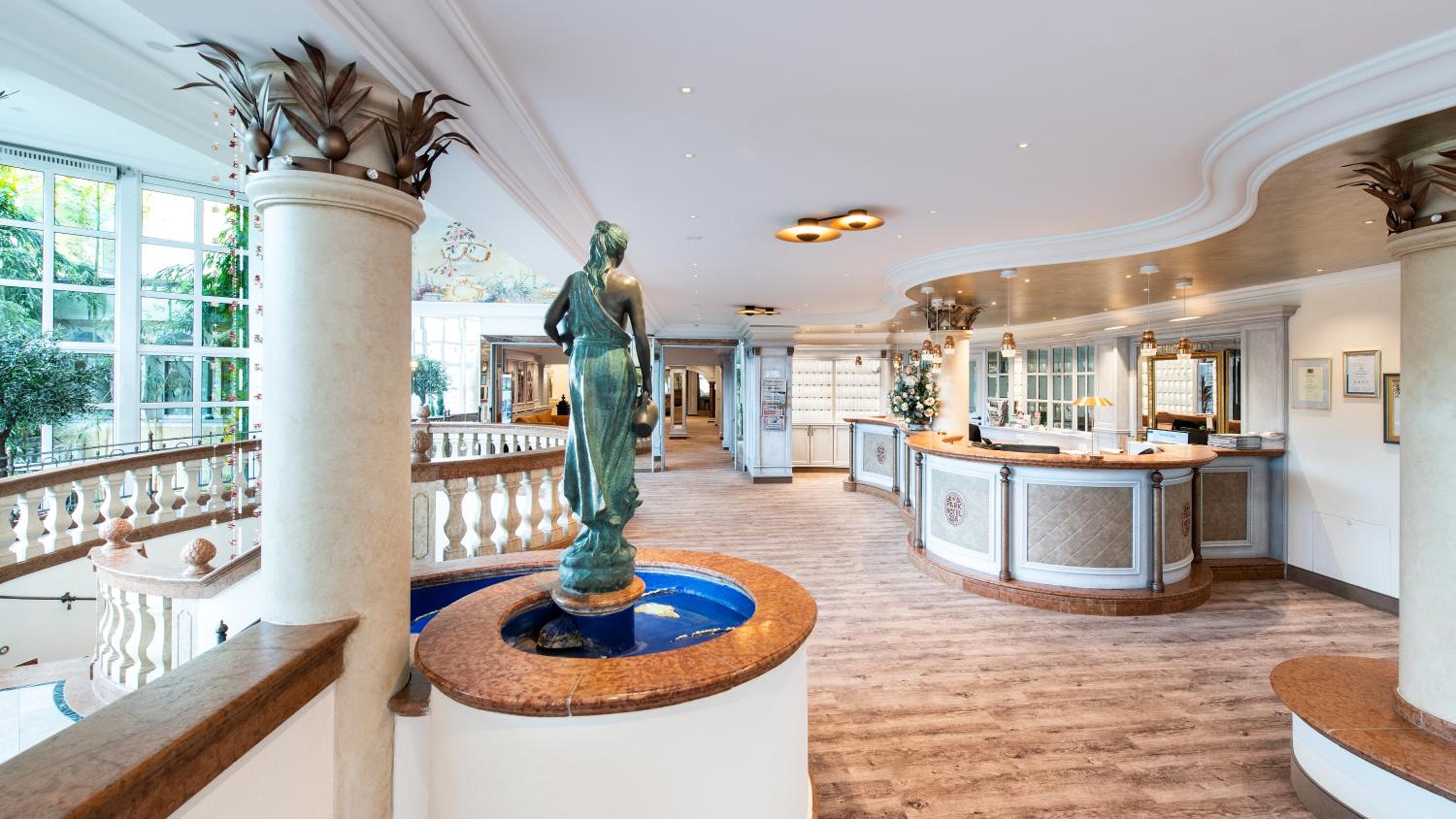 Lobby at PARKHOTEL BAD FUESSING, BAD FUSSING