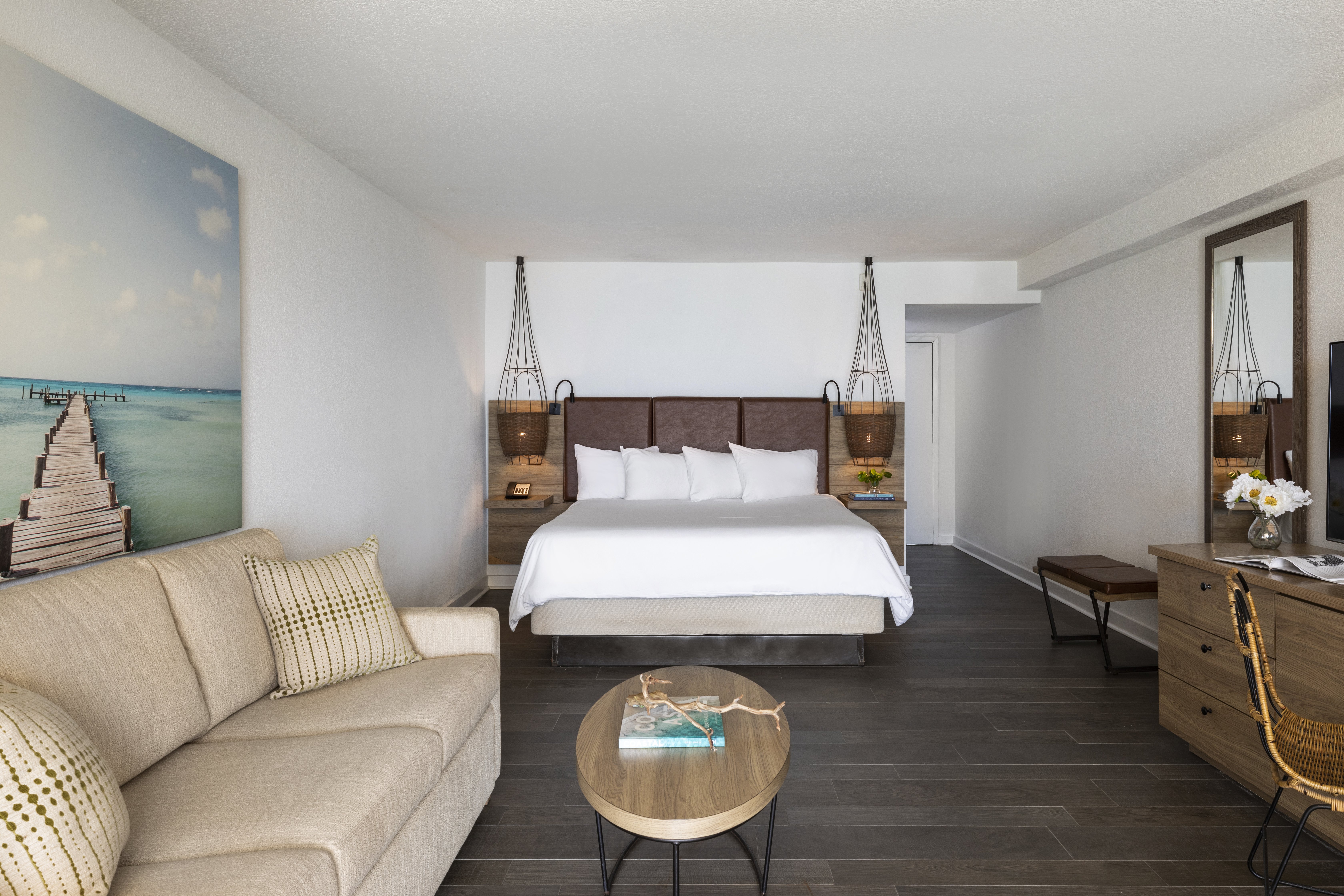 Lanai, Reef, King Bed, Ocean Front, Sofa
