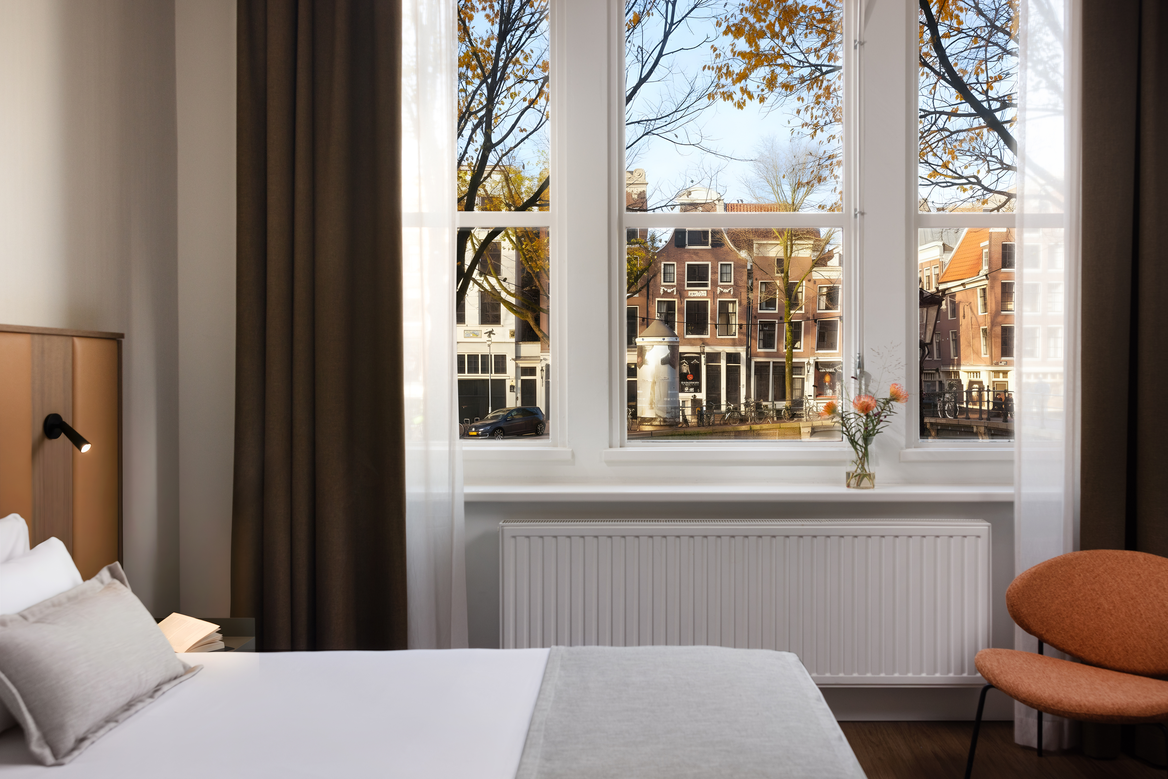 غرفة بسرير كوين بإطلالة على القناة، Nh City Centre Amsterdam 5/6