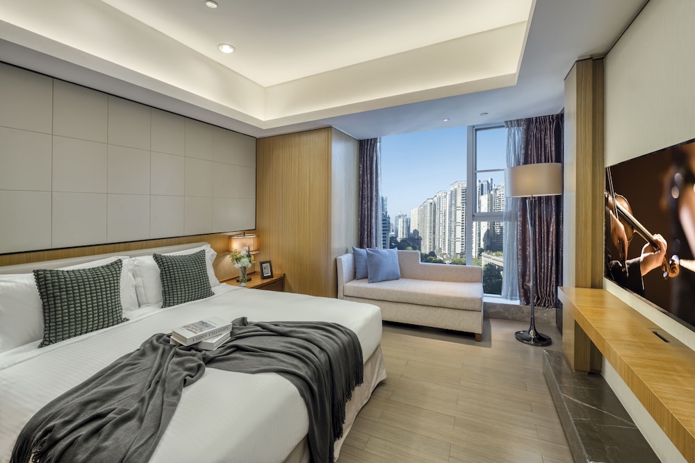1 Bedroom, Premier, Apartment, King Bed, City View, Kitchen, Ascott IFC Guangzhou 3/10