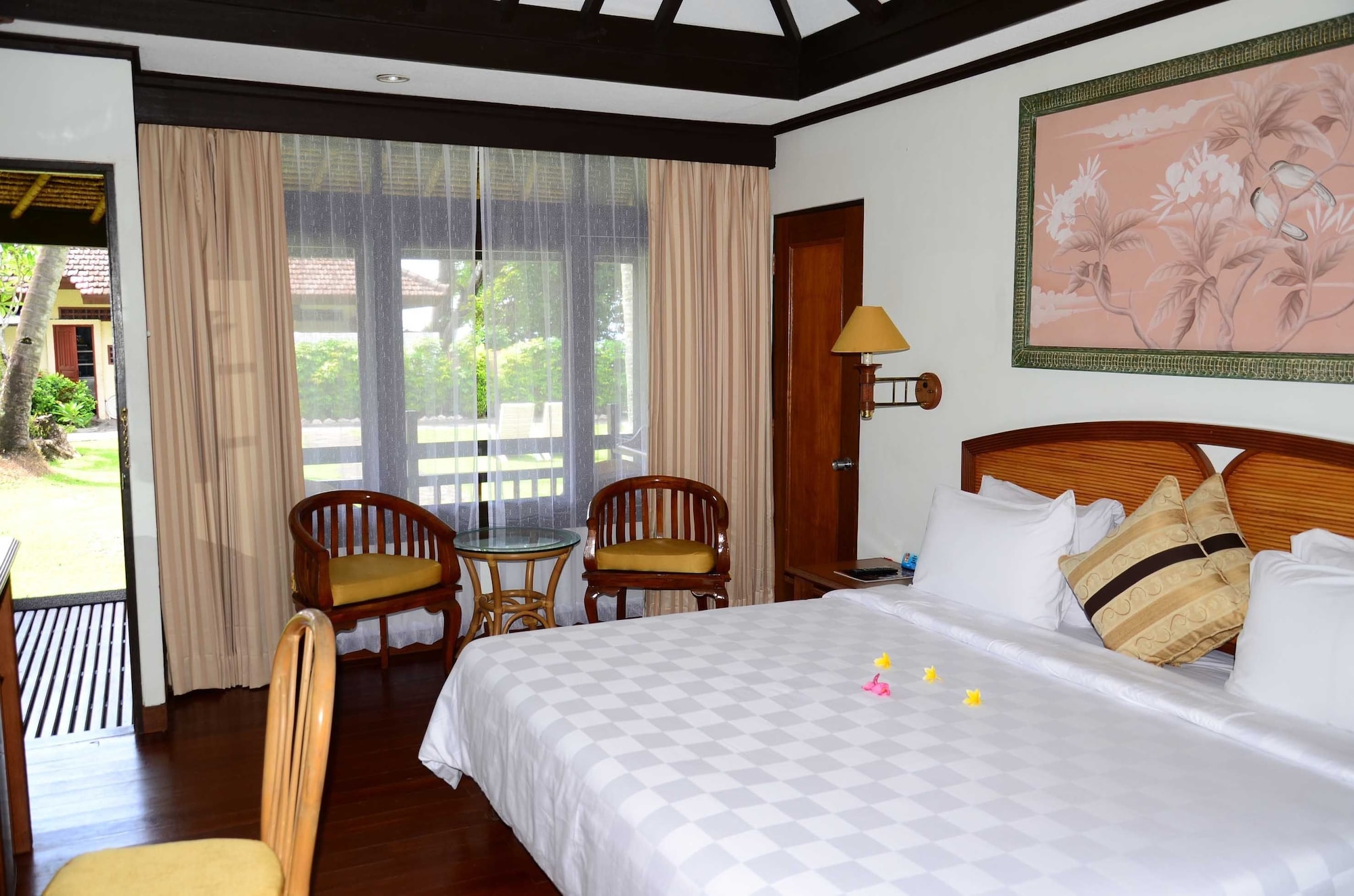 Bungalow, Double Bed, Garden View