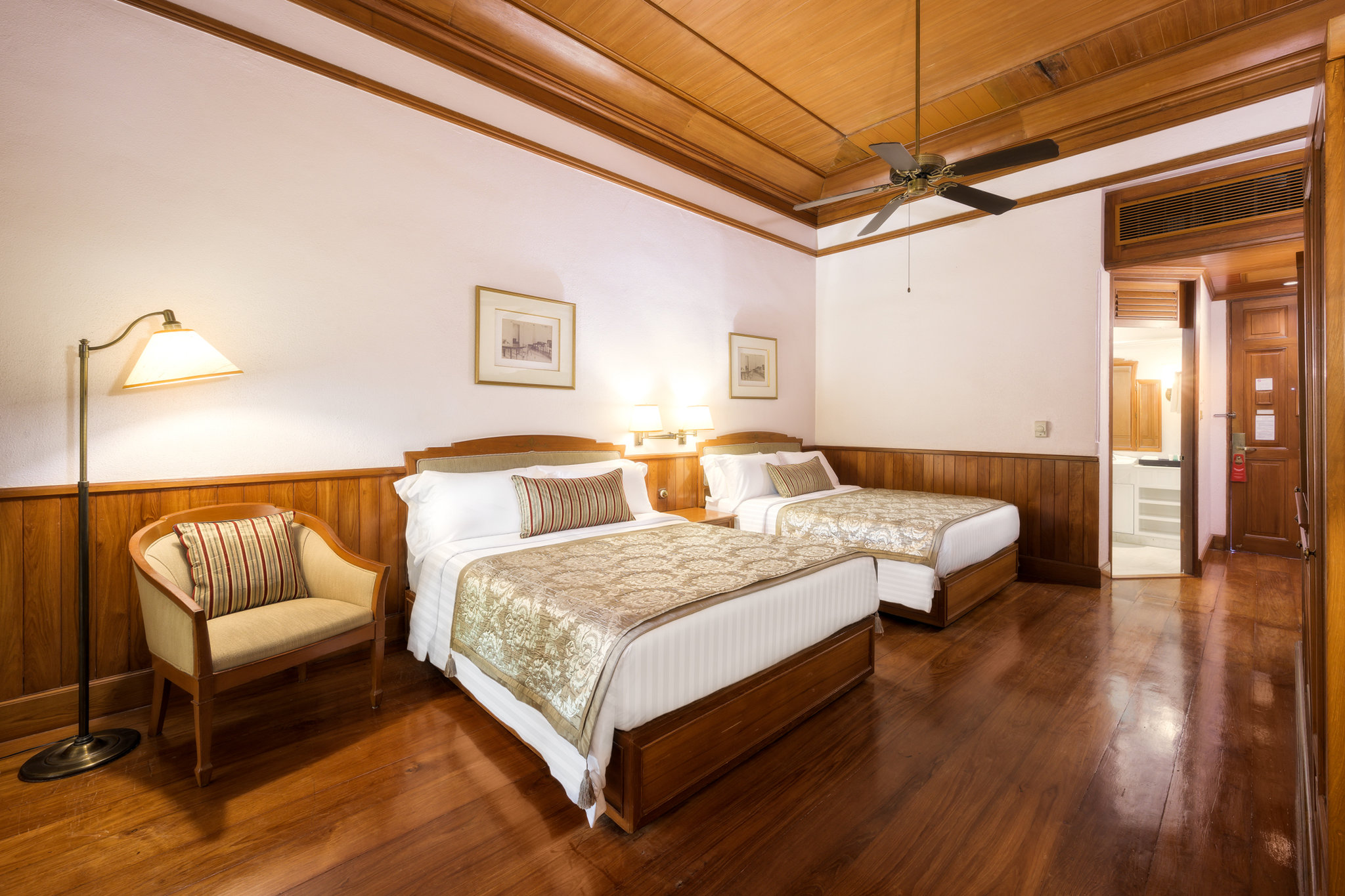 Family, 2 Double Beds, Pool Terrace
