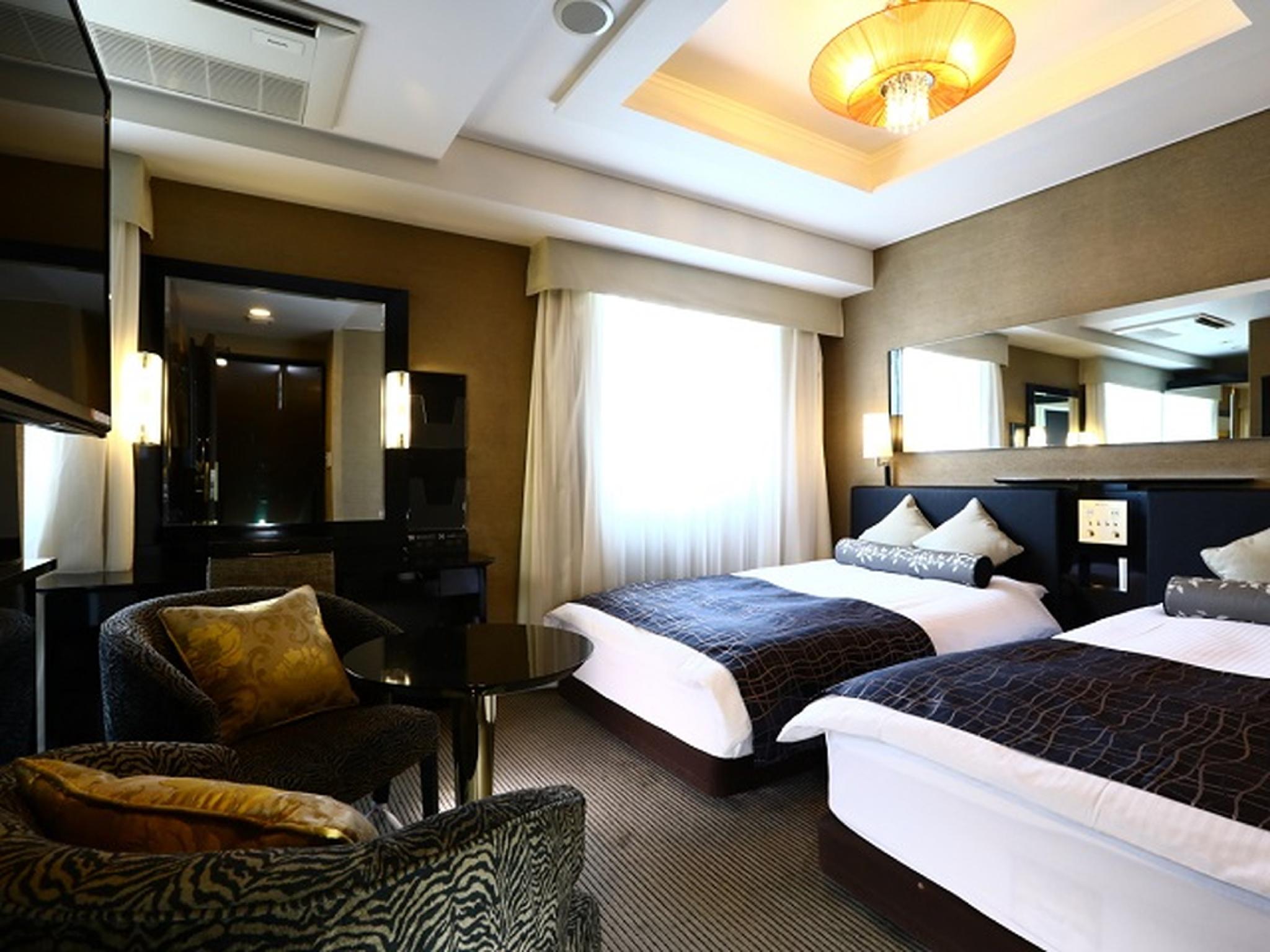Semi Room, Deluxe, 2 Semi Double Beds