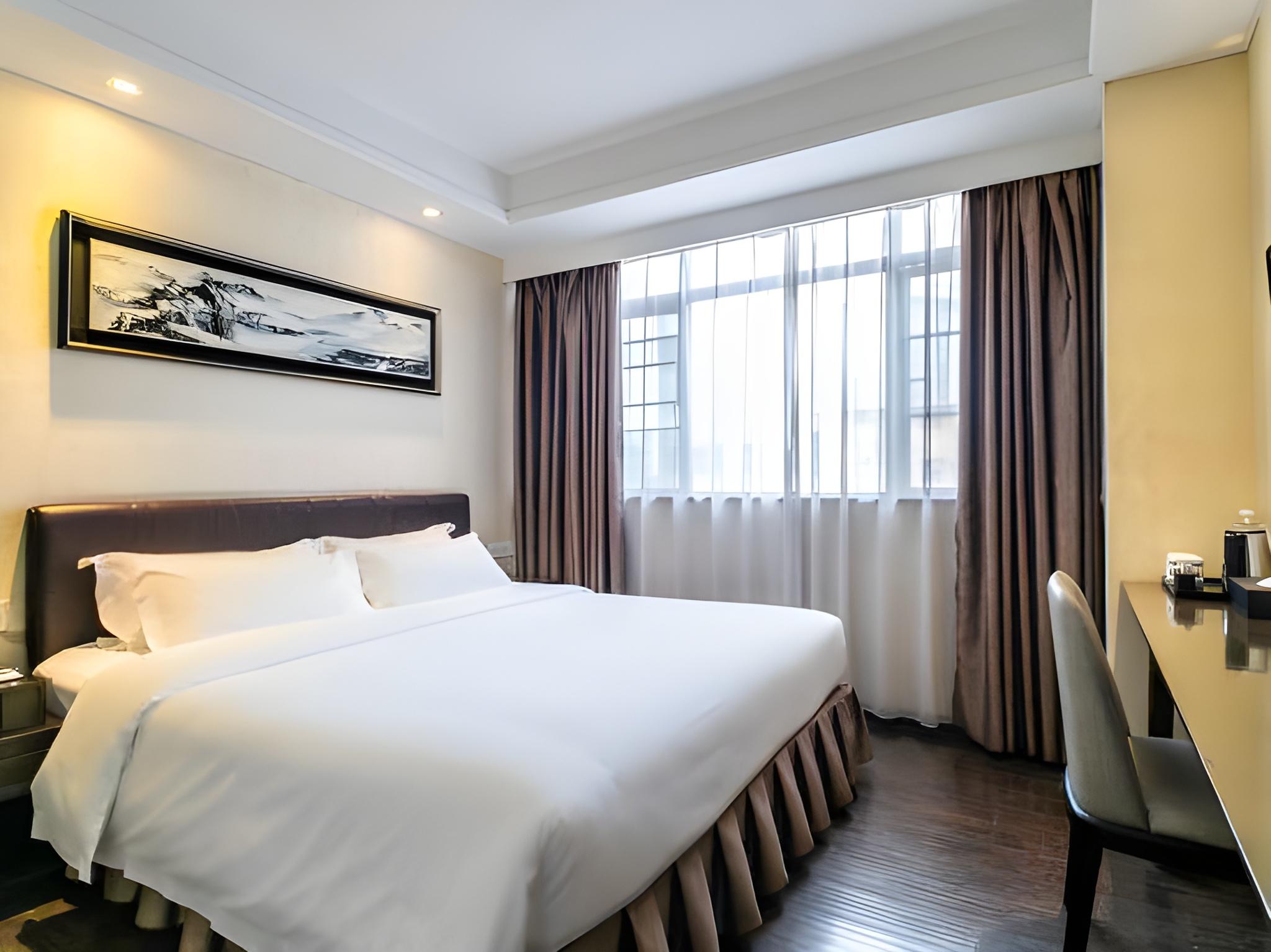 غرفة سوبيريور بسرير كوين، INSAIL HOTEL Guangzhou Beijing Road Pedestrian Street 2/4