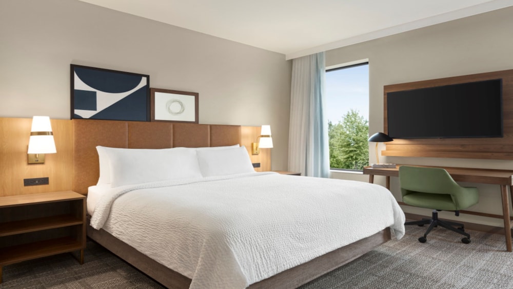 Studio, Suite, King Bed, Bath and Shower, Kitchen